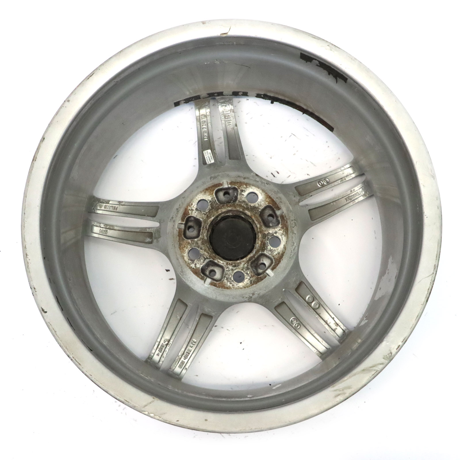 BMW Z4 E89 Front Silver Alloy Wheel Rim 19" 8J ET:29 M double spoke 326 7842135