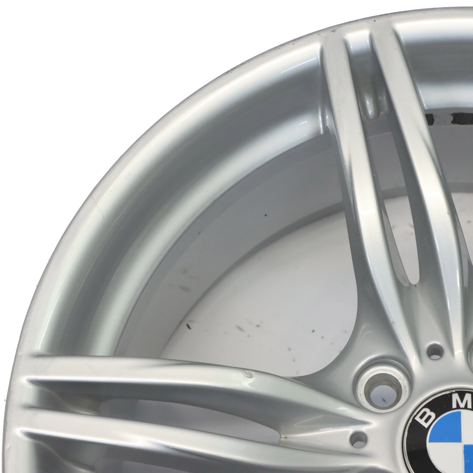 BMW Z4 E89 Rear Silver Alloy Wheel Rim 19" 9J ET:40 M double spoke 326 7842136