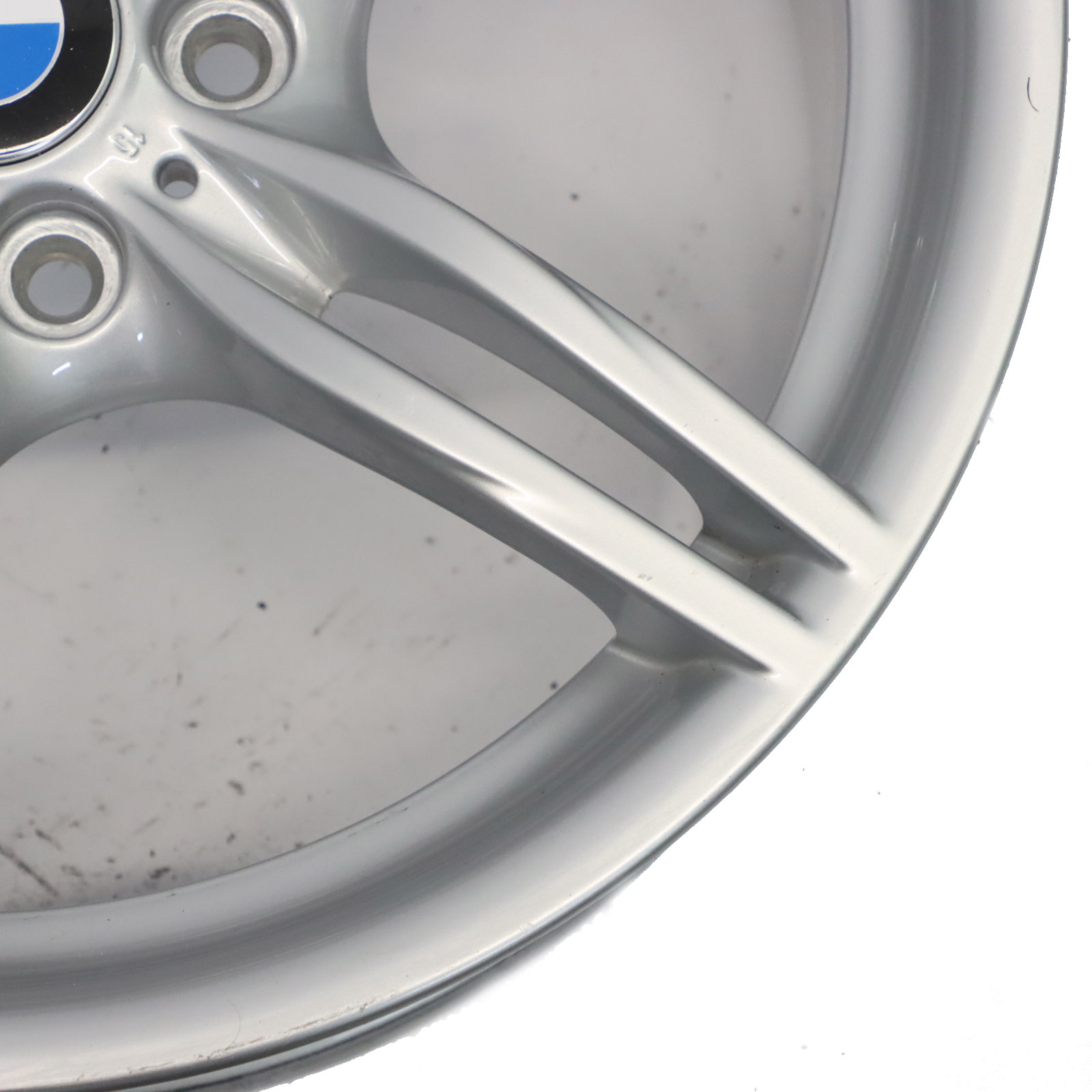 BMW Z4 E89 Rear Silver Alloy Wheel Rim 19" 9J ET:40 M double spoke 326 7842136