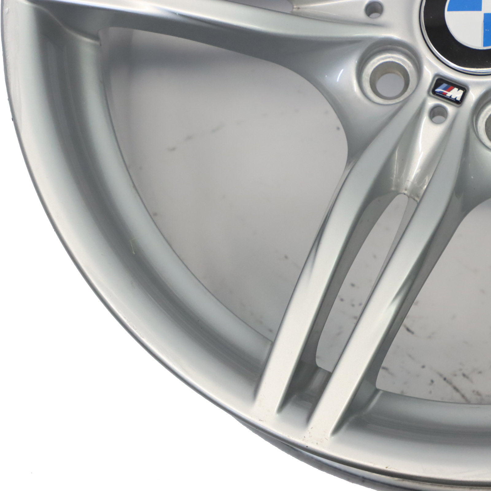 BMW Z4 E89 Rear Silver Alloy Wheel Rim 19" 9J ET:40 M double spoke 326 7842136