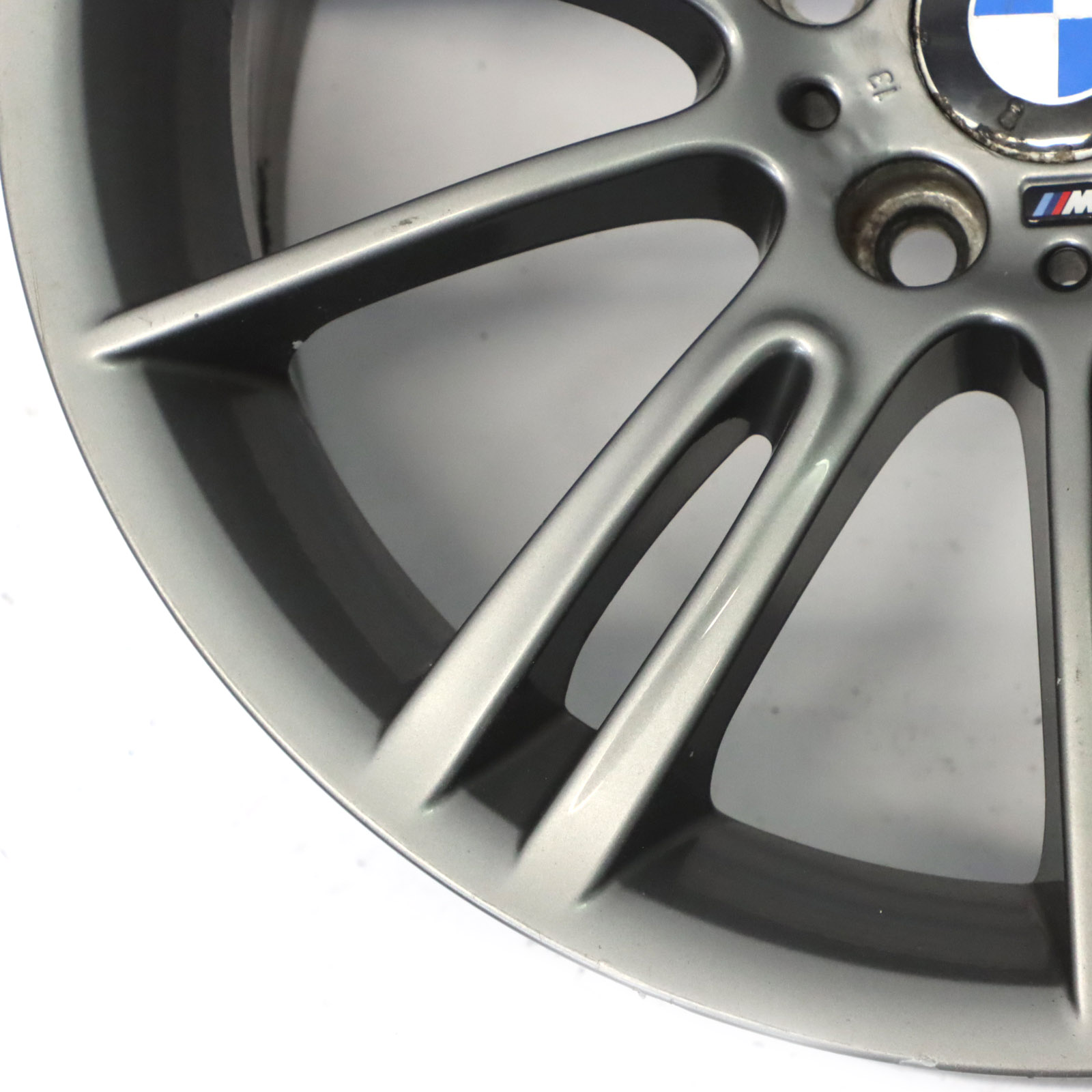 BMW E90 E91 Ferricgrey Rear Alloy Wheel Rim 18" ET:37 8.5J M Spider Spoke 193