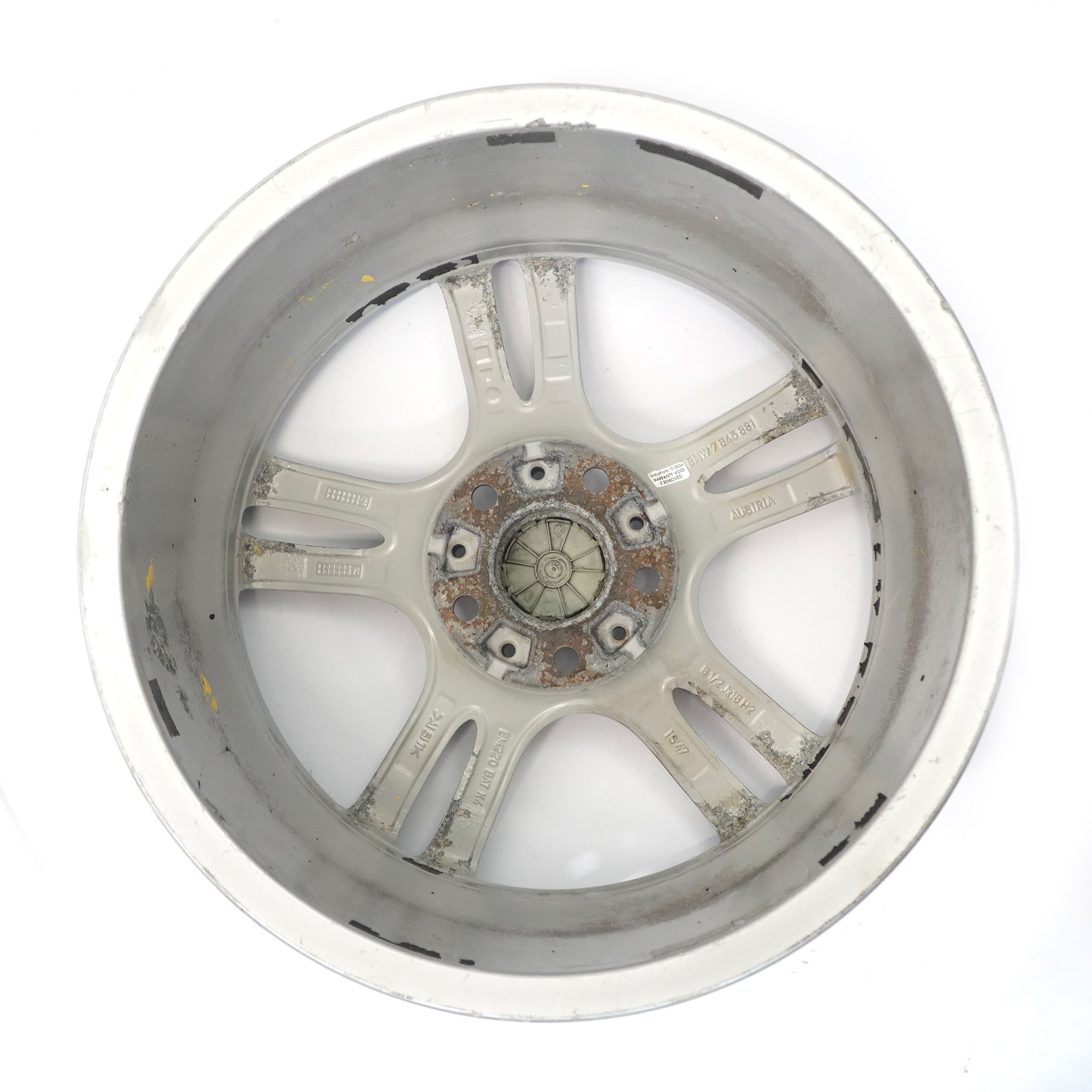 BMW F30 F31 F32 Rear Wheel Alloy Rim 18" 8,5J ET:47 M Star Spoke 400 7845881