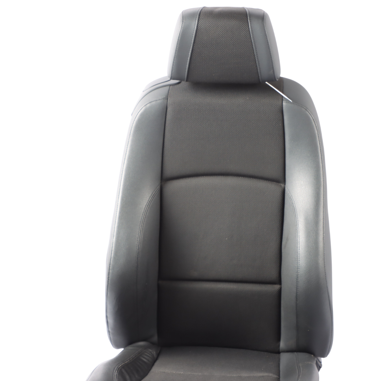 Front Seat BMW E81 E82 M Sport Right O/S Side Black Cloth / Imitation Leather