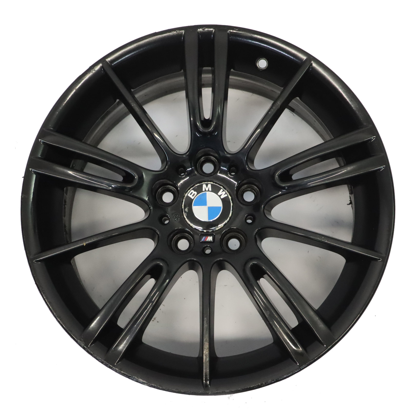 BMW E90 E92 Black Front Alloy Wheel Rim 18" 8J M Spider Spoke 193 8036933