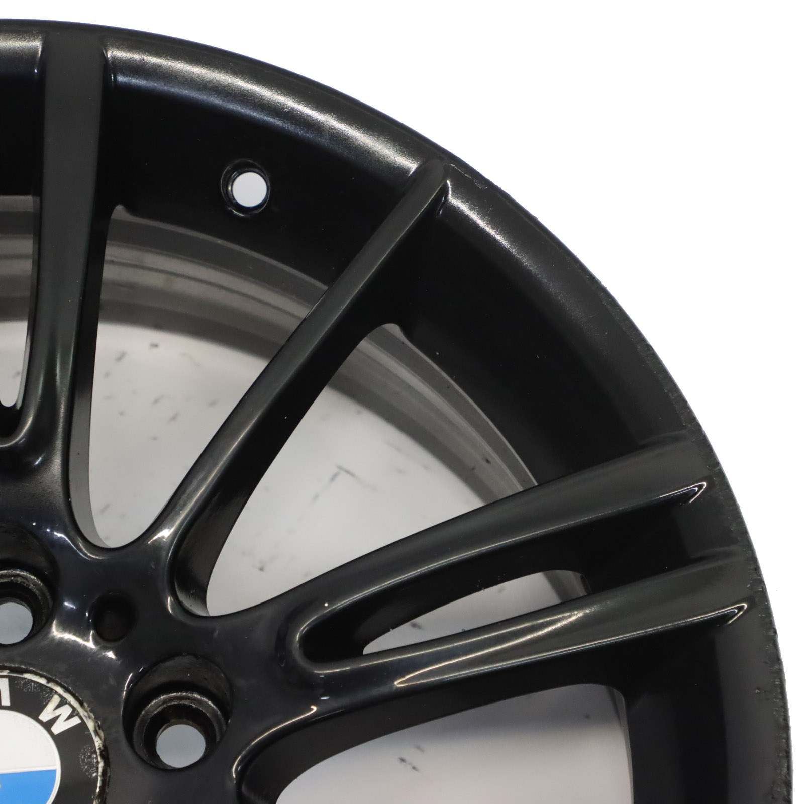 BMW E90 E91 E92 E93 Black Front Alloy Wheel Rim 18" 8J ET:34 M Spider Spoke 193