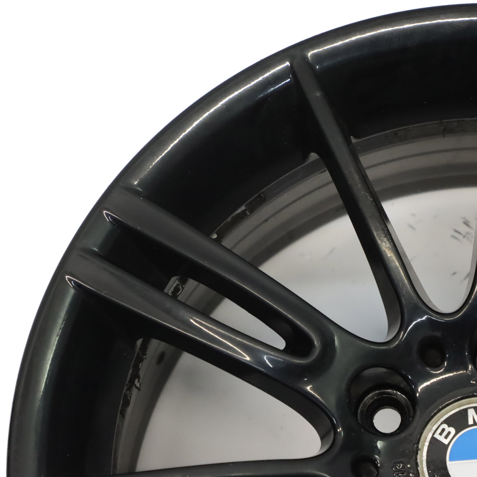 BMW E90 E91 E92 Black Rear Alloy Wheel Rim 18" 8,5J ET:37 M Spider Spoke 193