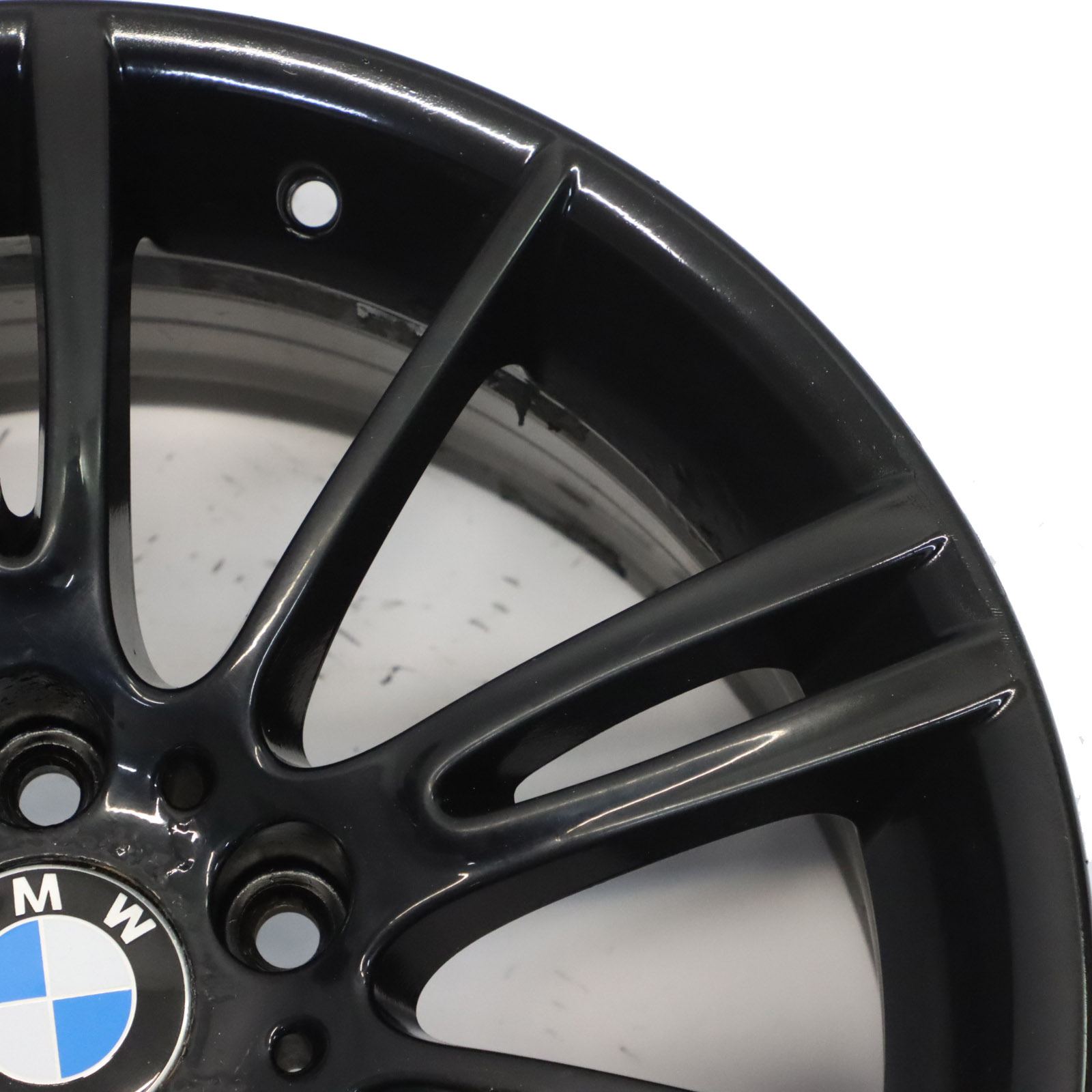 BMW E90 E91 E92 Black Rear Alloy Wheel Rim 18" 8,5J ET:37 M Spider Spoke 193