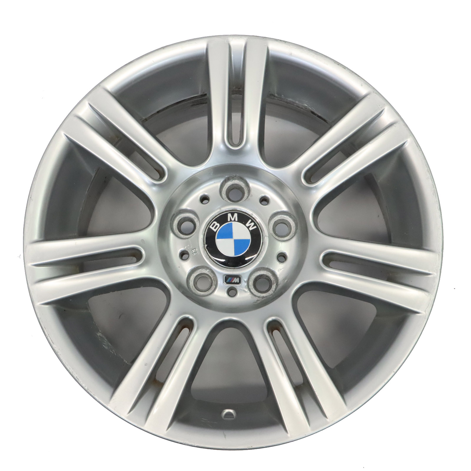 Wheel Rim BMW E90 E91 E92 E93 Silver Alloy M Double Spoke 194 17" ET:34 8J