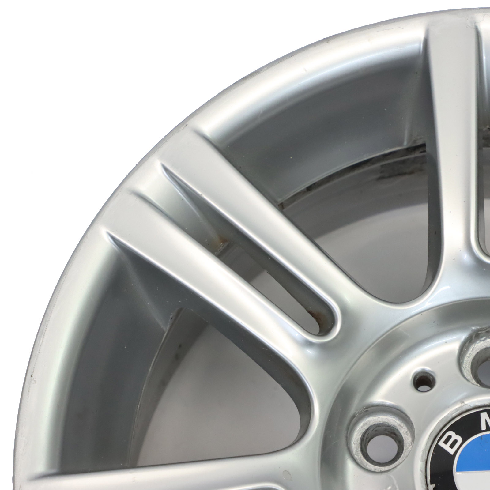 Wheel Rim BMW E90 E91 E92 E93 Silver Alloy M Double Spoke 194 17" ET:34 8J