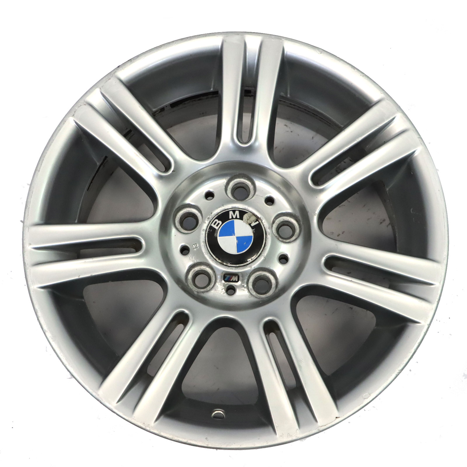 BMW 3 Series E90 E91 E92 Silver Wheel Alloy Rim M Double Spoke 194 17" ET:34 8J