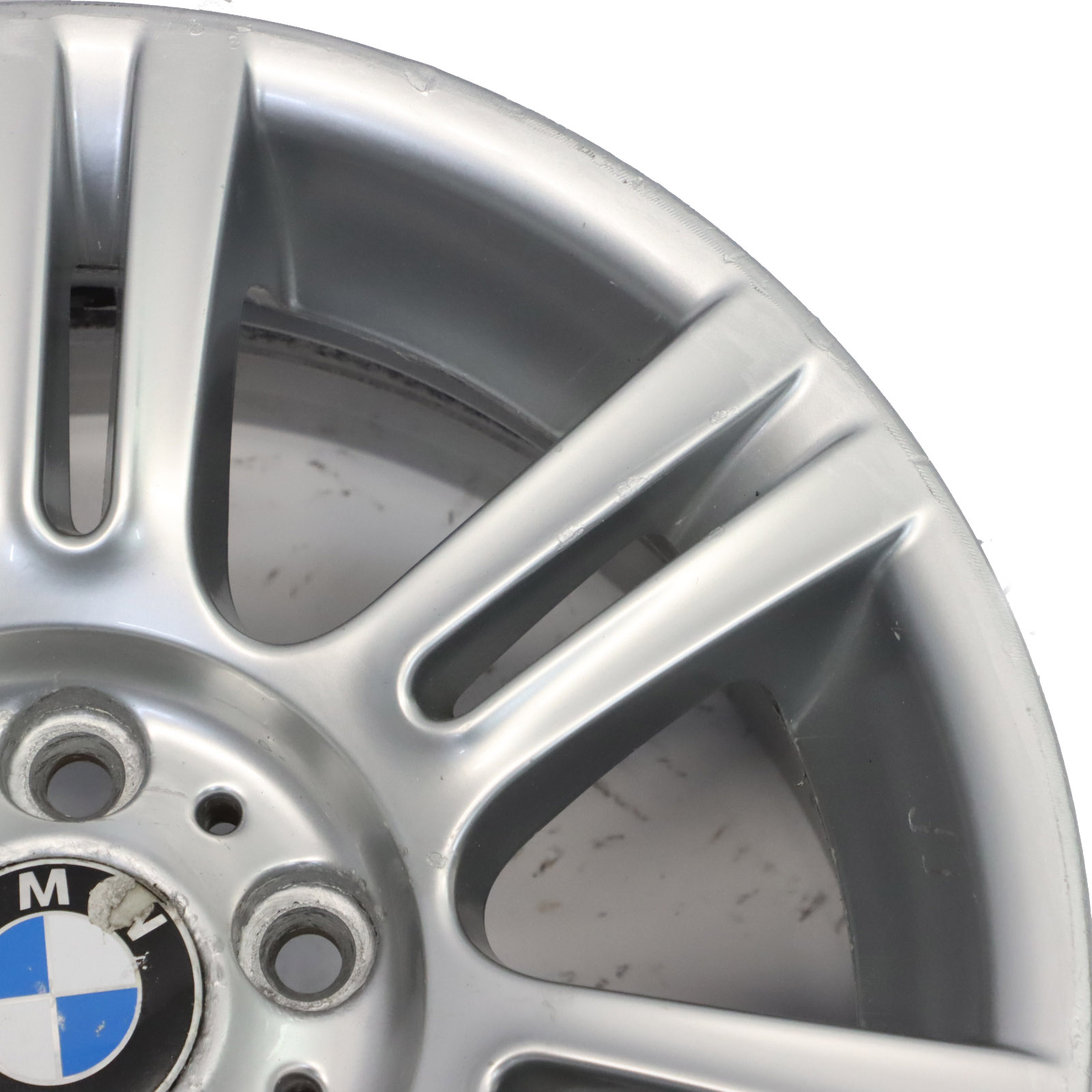 BMW 3 Series E90 E91 E92 Silver Wheel Alloy Rim M Double Spoke 194 17" ET:34 8J