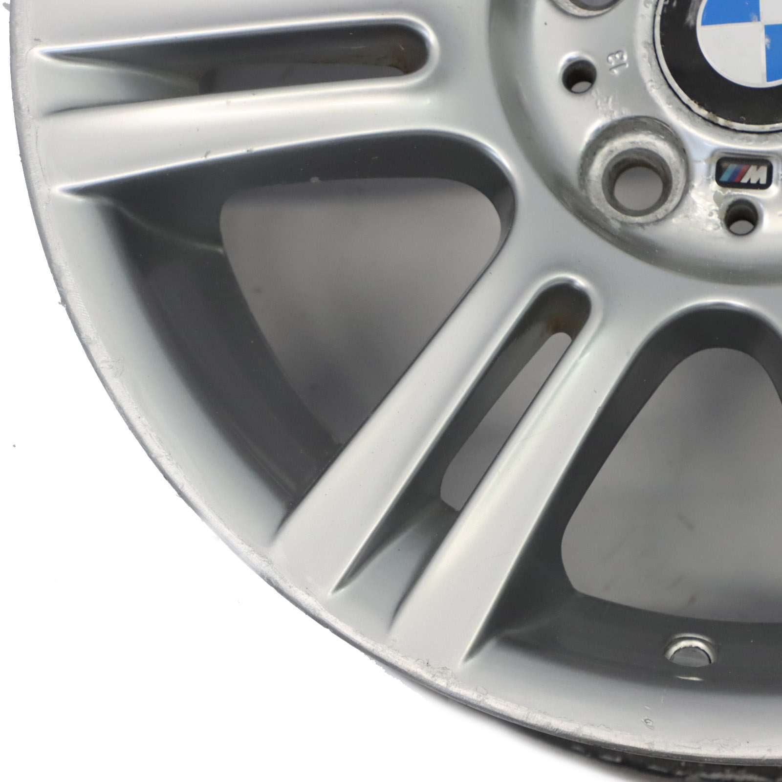 BMW 3 Series E90 E91 E92 Silver Wheel Alloy Rim M Double Spoke 194 17" ET:34 8J