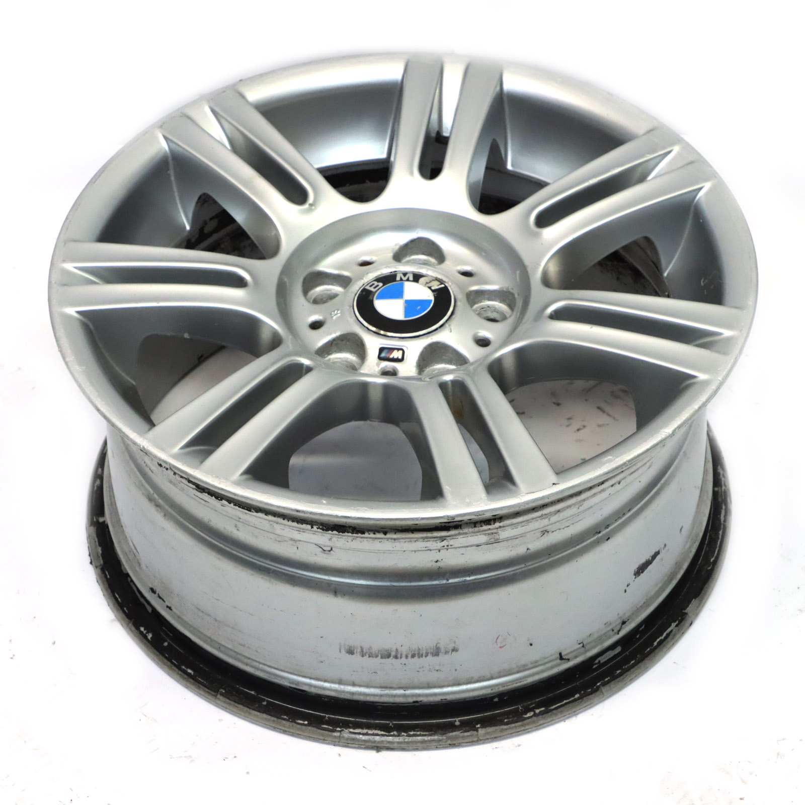 BMW 3 Series E90 E91 E92 Silver Wheel Alloy Rim M Double Spoke 194 17" ET:34 8J