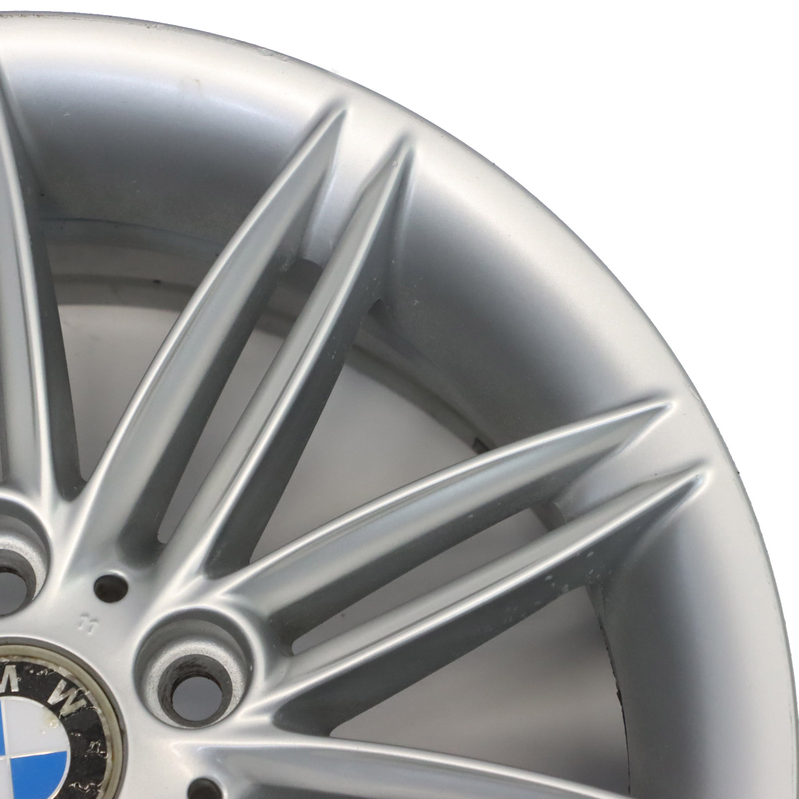 BMW E81 E82 E87 E88 Rear Wheel Alloy Rim 17" 7,5J ET:47 M Double Spoke 207