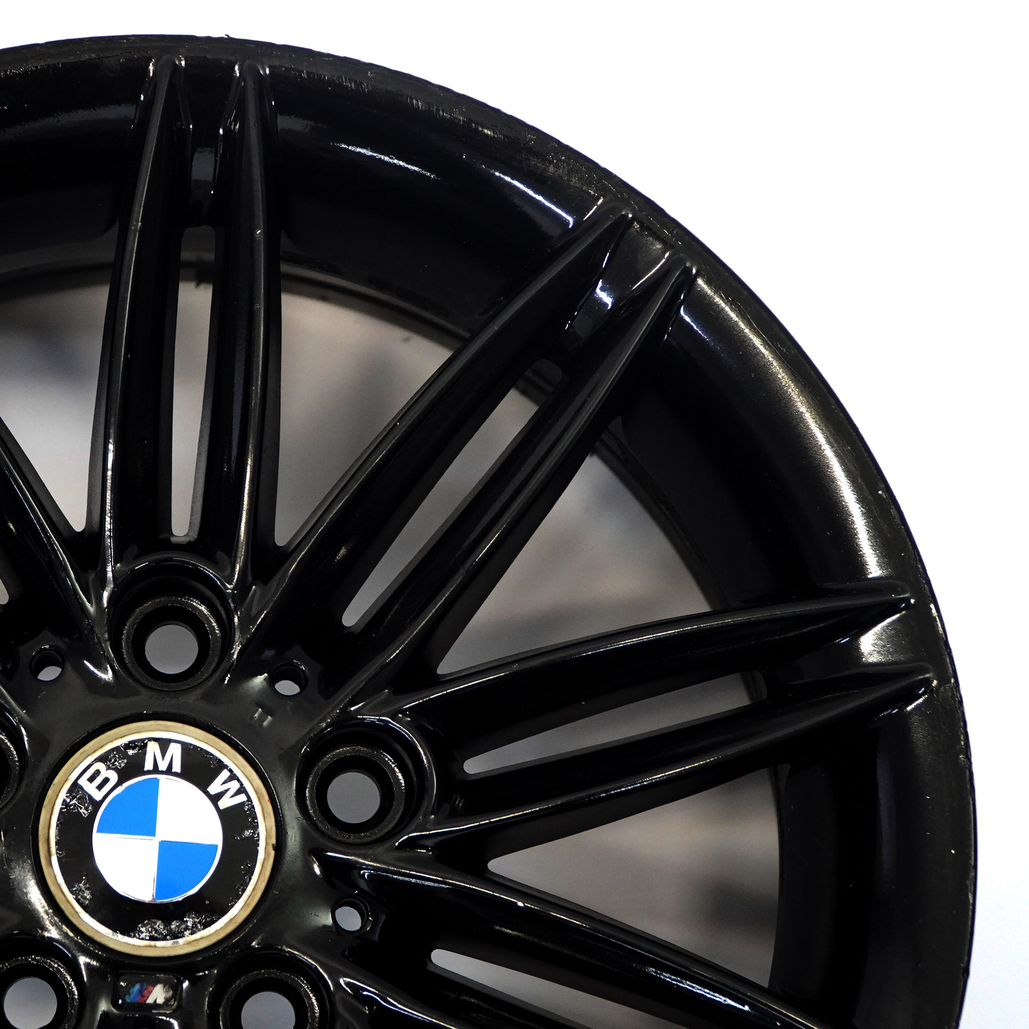 BMW E81 E87 E88 Rear Wheel Alloy Rim 17" 7,5J ET:47 M Double Spoke 207 8036938