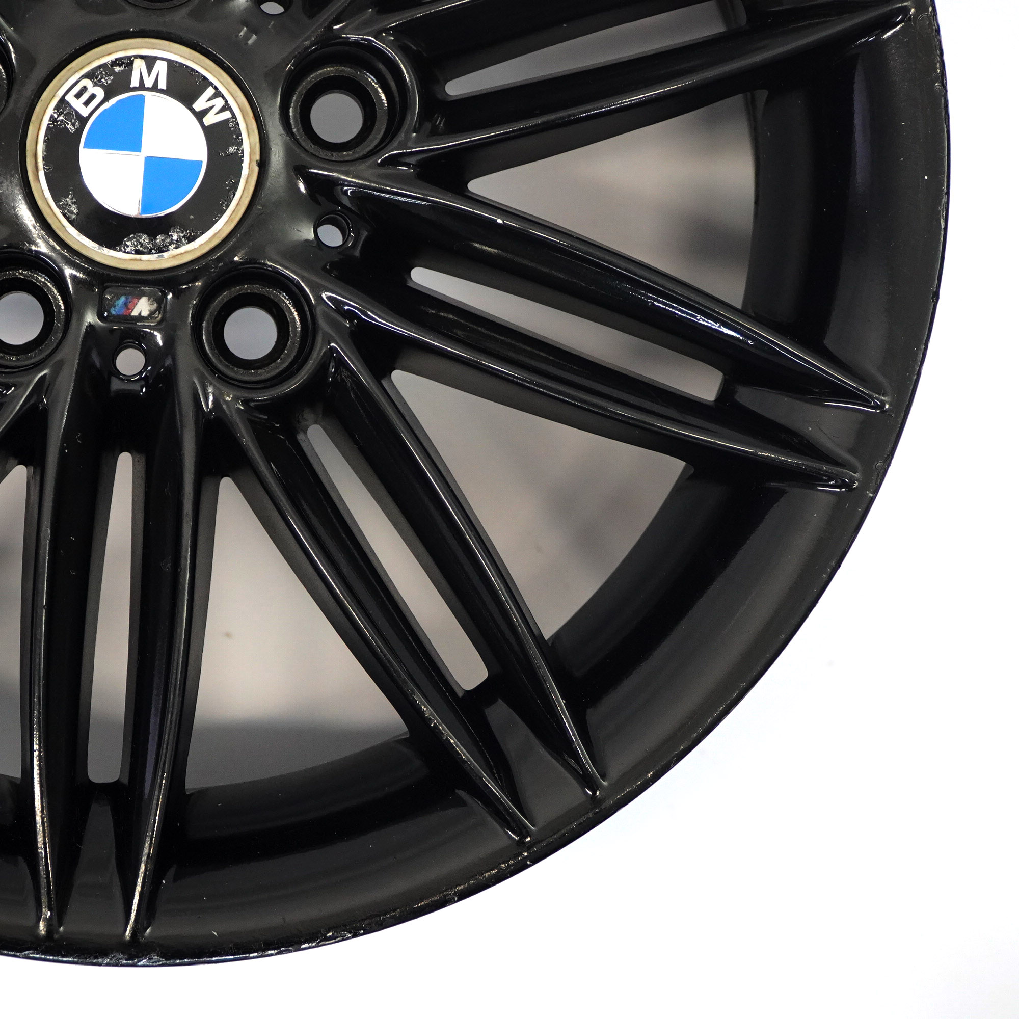 BMW E81 E87 E88 Rear Wheel Alloy Rim 17" 7,5J ET:47 M Double Spoke 207 8036938