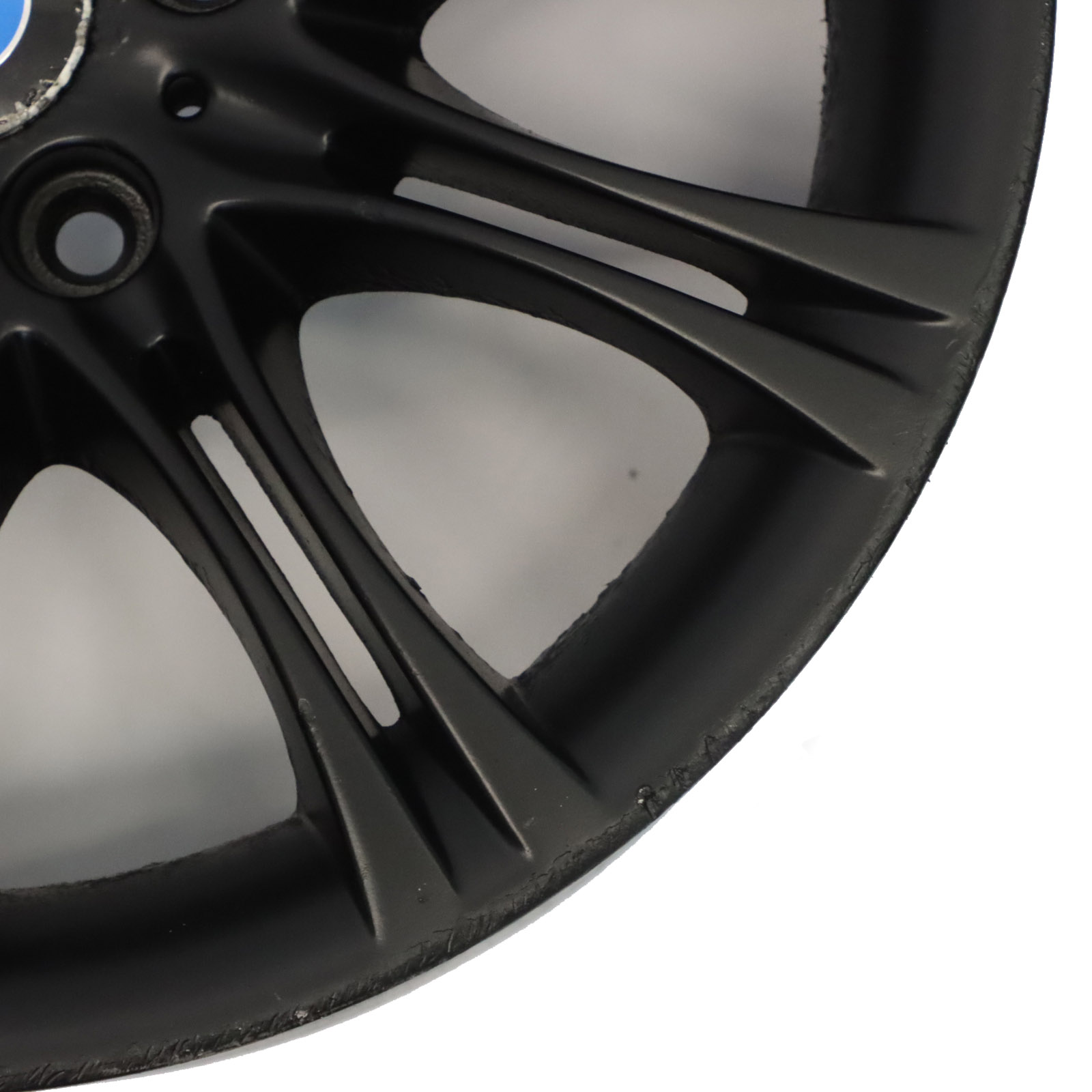 BMW E60 E61 Black Alloy Wheel Rim 18" 8J ET:20 M Double Spoke 135