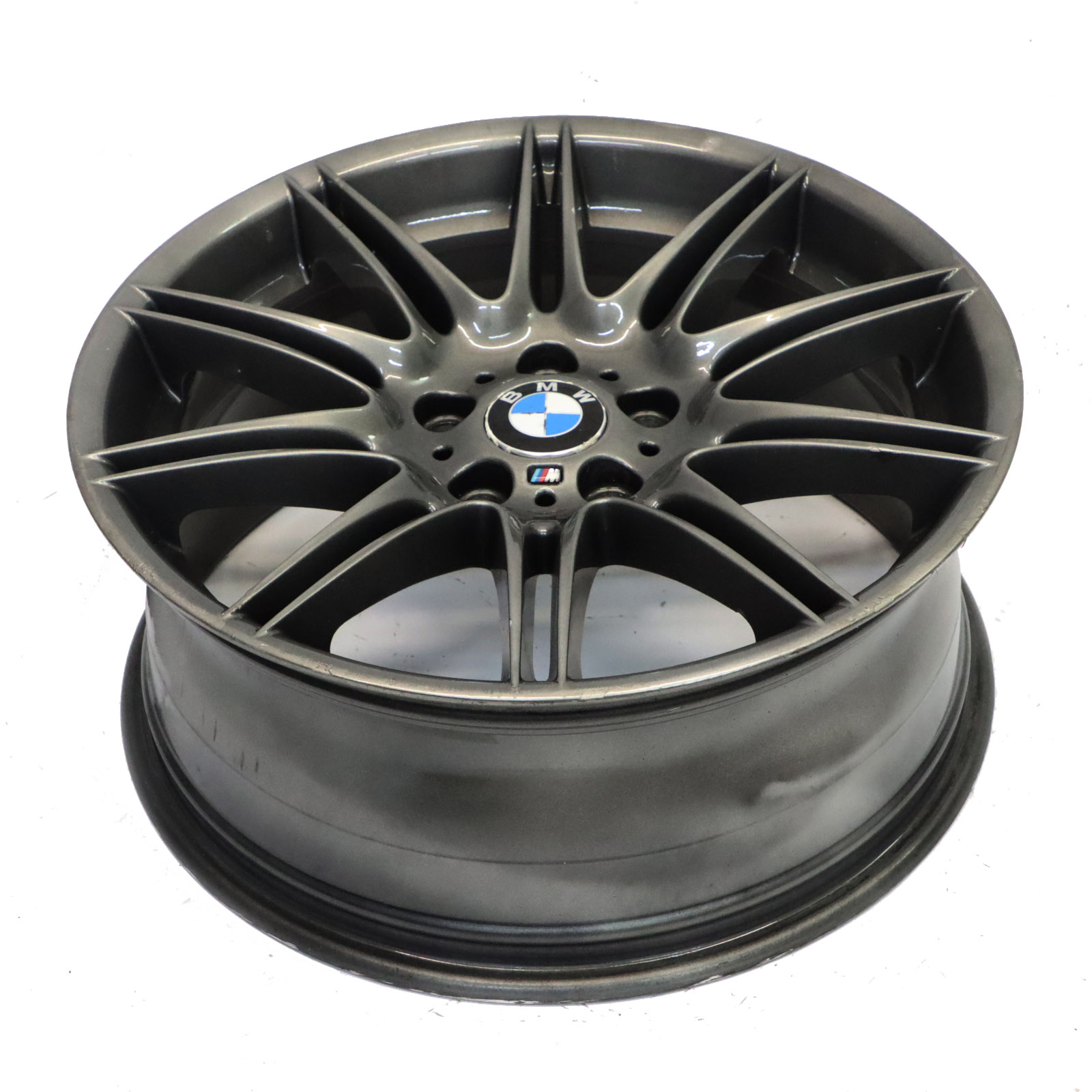 BMW E90 E91 Grey Front Wheel Alloy Rim 19" M Double Spoke 225 8J ET:37 8037141