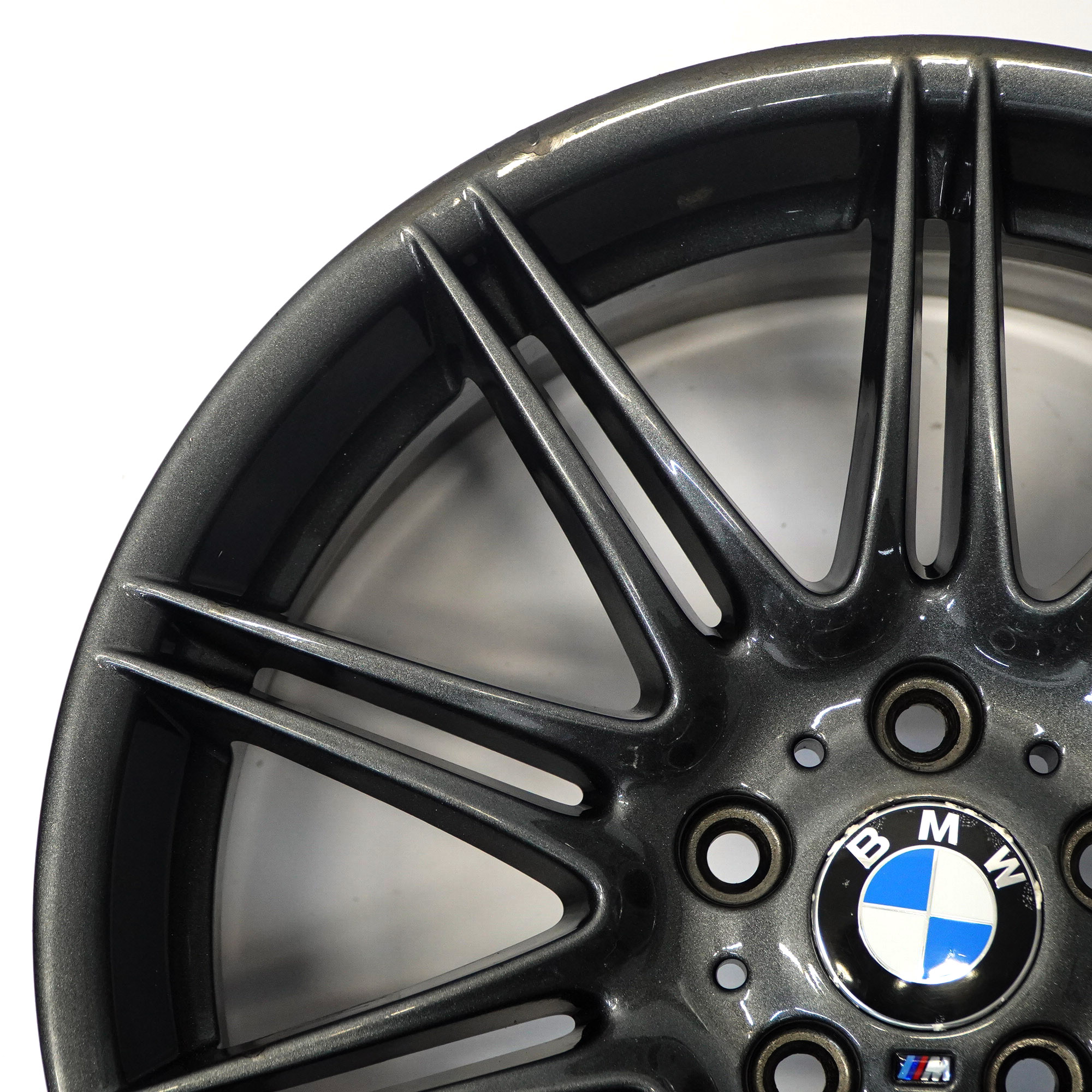 BMW E90 E91 Grey Front Wheel Alloy Rim 19" M Double Spoke 225 8J ET:37 8037141