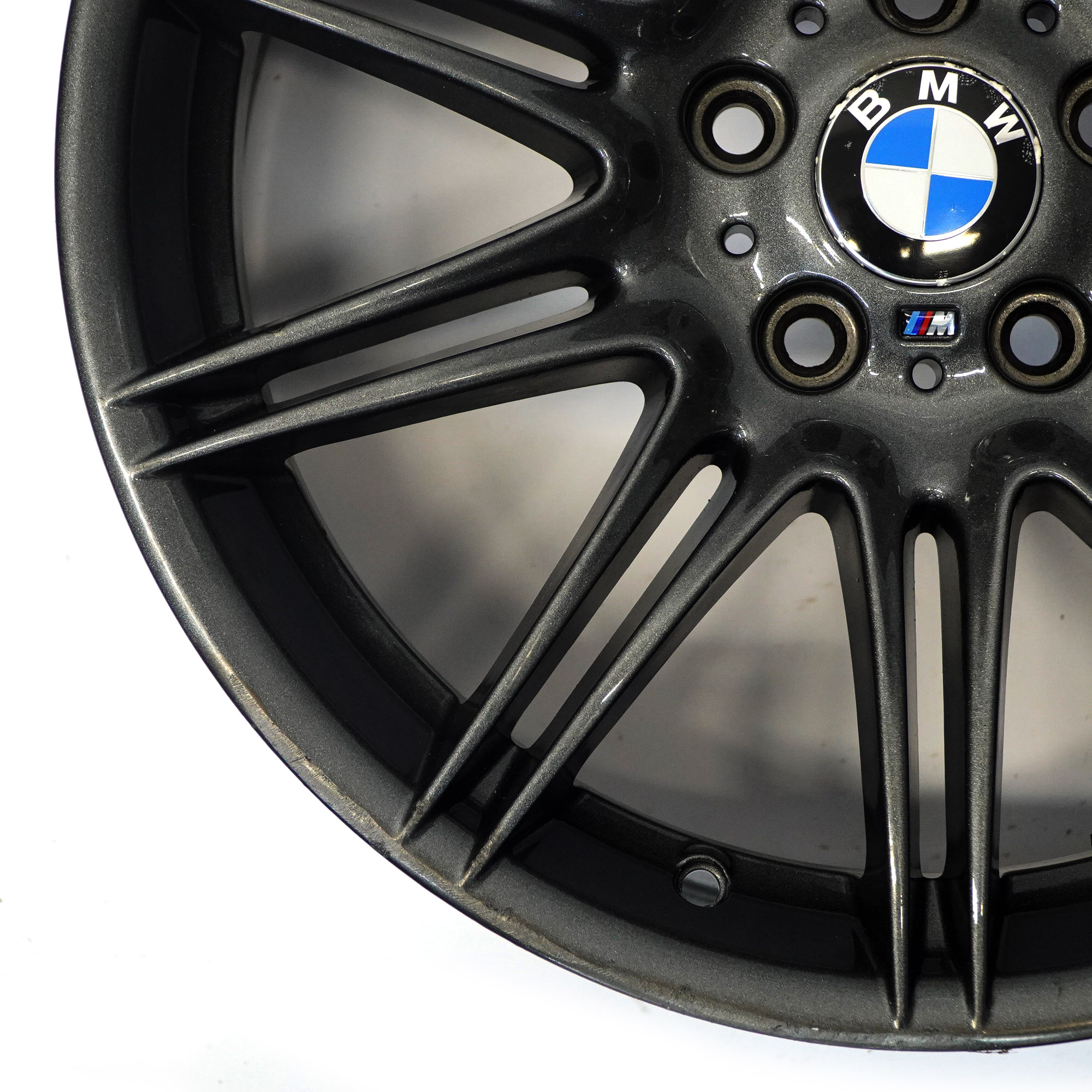 BMW E90 E91 Grey Front Wheel Alloy Rim 19" M Double Spoke 225 8J ET:37 8037141