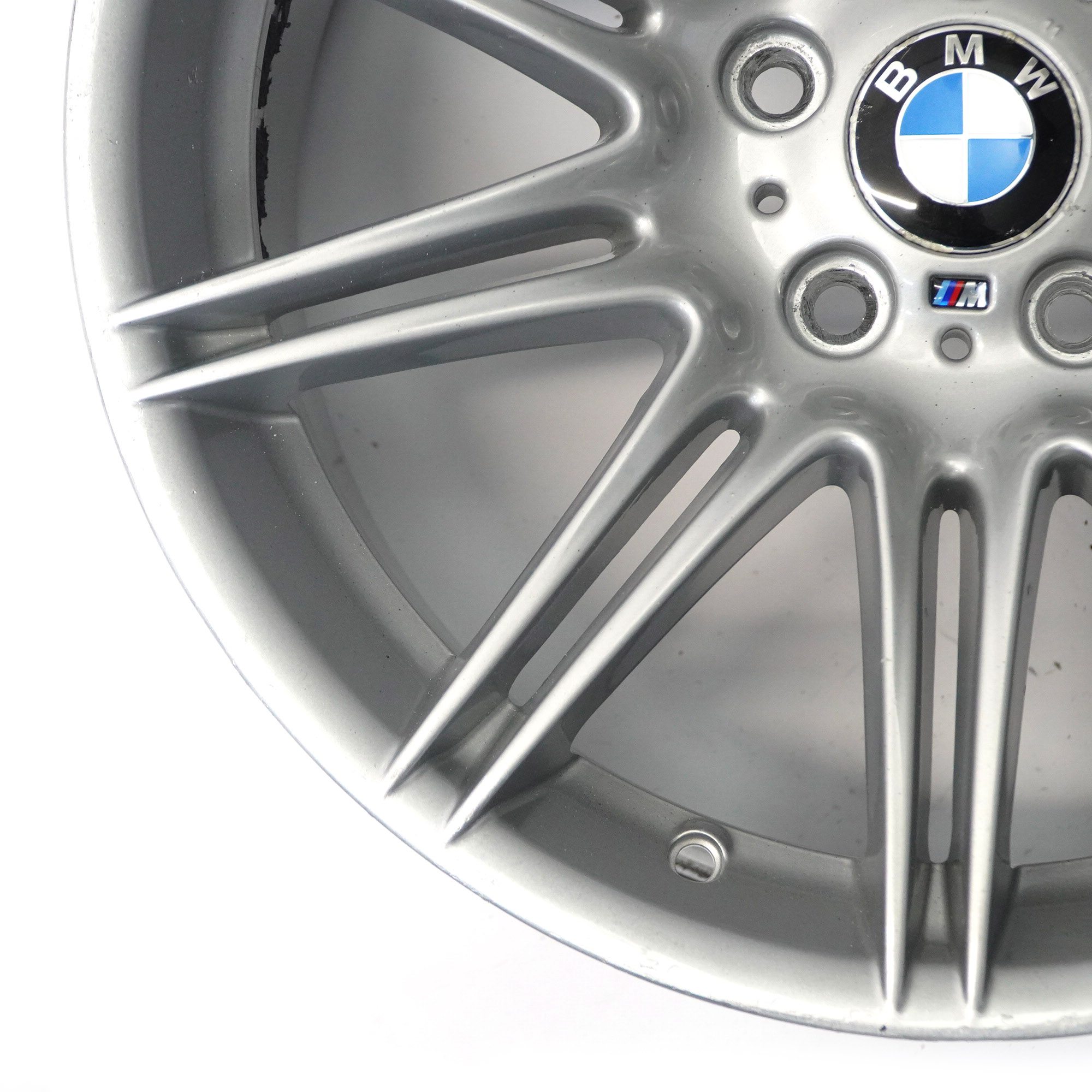 MW E90 E91 E92 E93 Silver Rear Wheel Alloy Rim 19" 9J ET:39 M Double Spoke 225