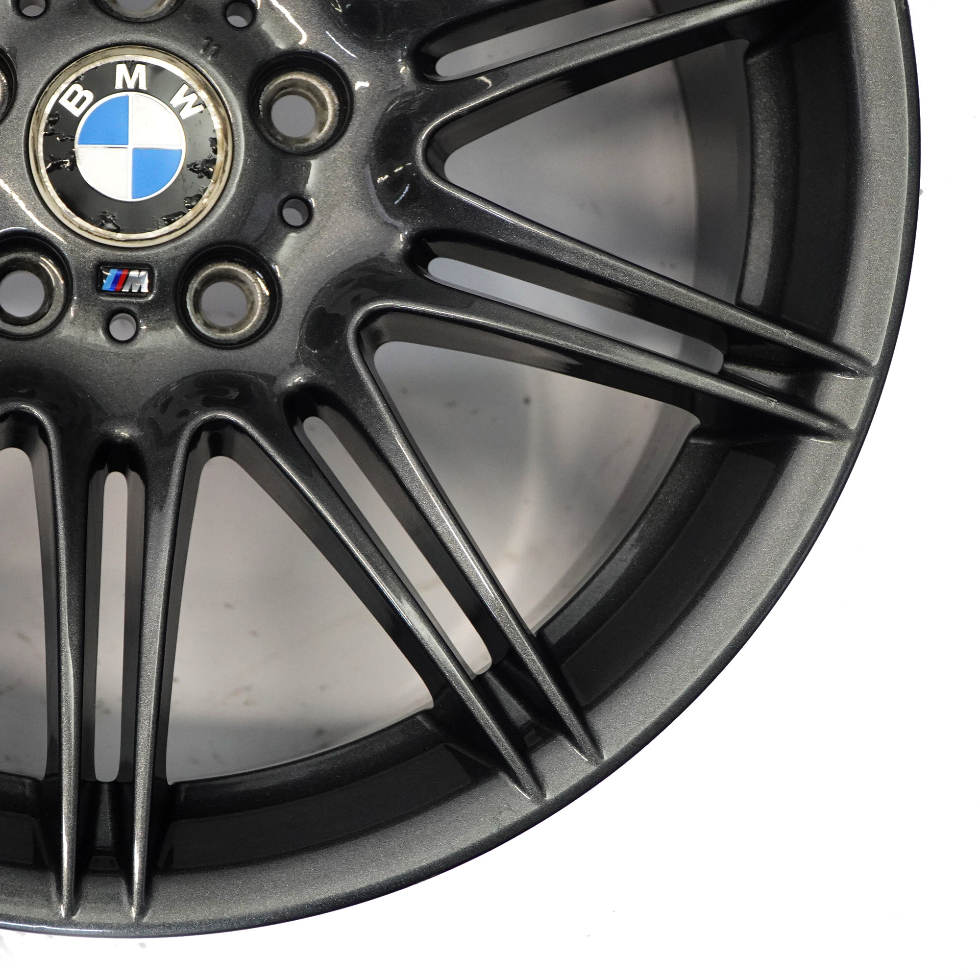 BMW E90 E92 Grey Rear Wheel Alloy Rim 19" M Double Spoke 225 9J 8037142