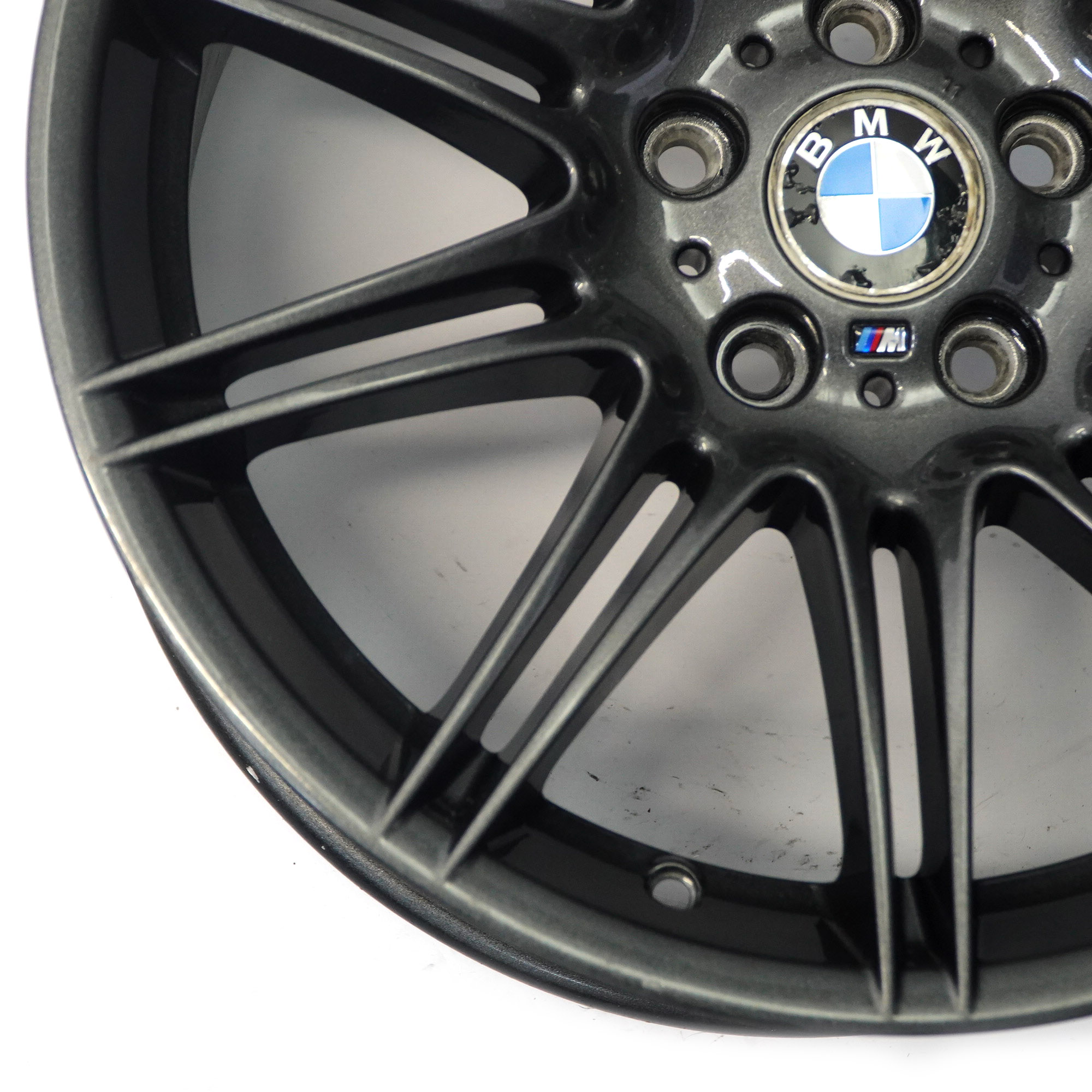 BMW E90 E92 Grey Rear Wheel Alloy Rim 19" M Double Spoke 225 9J 8037142