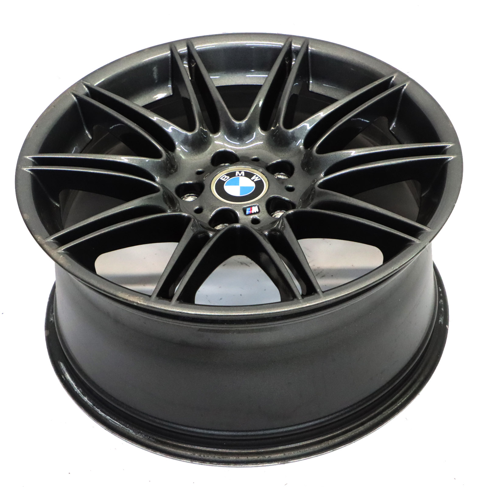 BMW E90 E92 Grey Rear Wheel Alloy Rim 19" M Double Spoke 225 9J 8037142