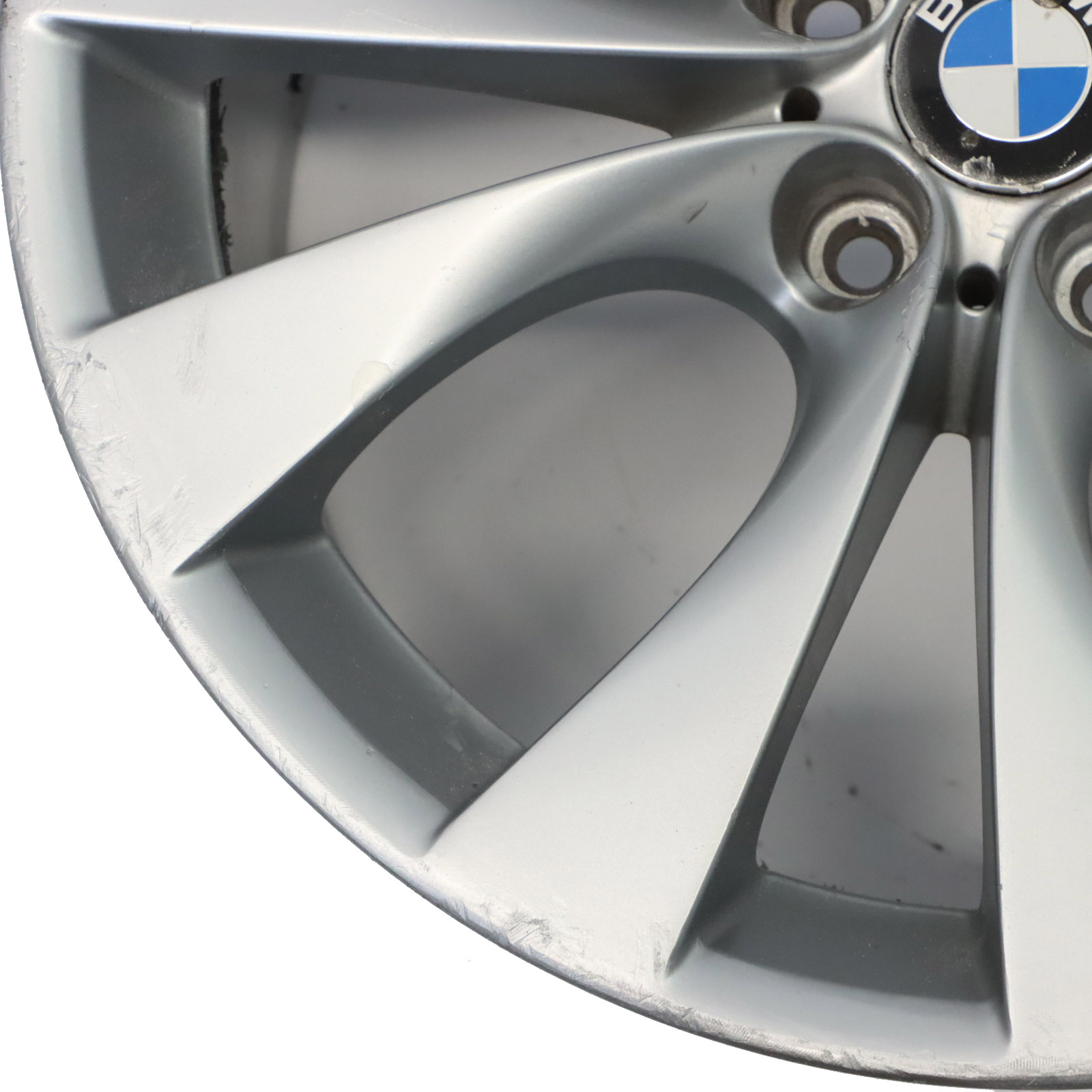 BMW X5 E70 Silver Front Wheel Alloy Rim 20" M V-spoke 227 10J ET:40 8037349