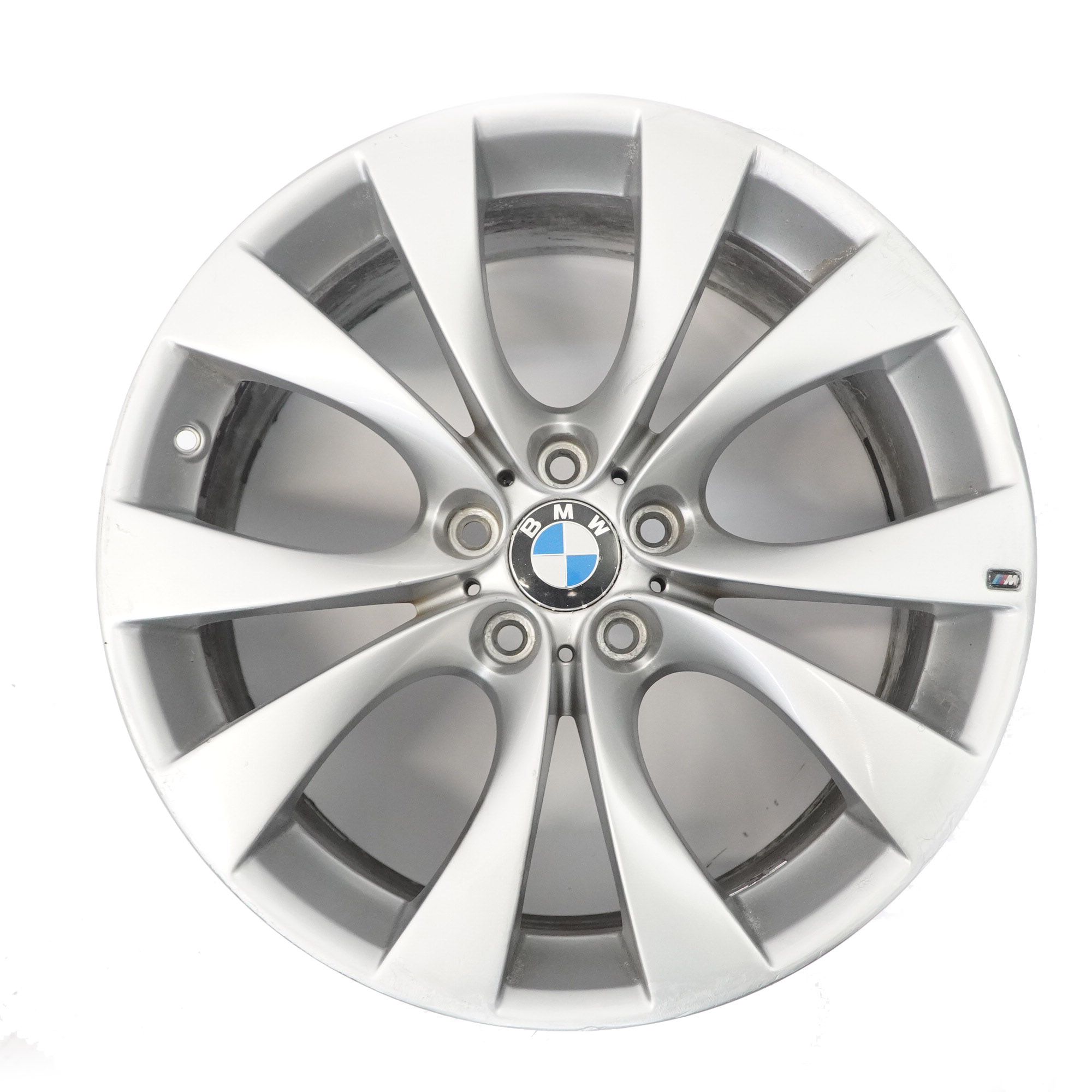 BMW X5 E70 Silver Front Wheel Alloy Rim 20" M V-spoke 227 10J ET:40 8037349