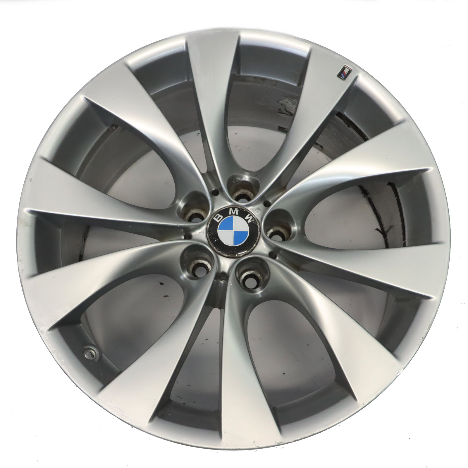 BMW X5 E70 Silver Rear Wheel Alloy Rim 20" M V-spoke 227 ET:35 11J 8037350