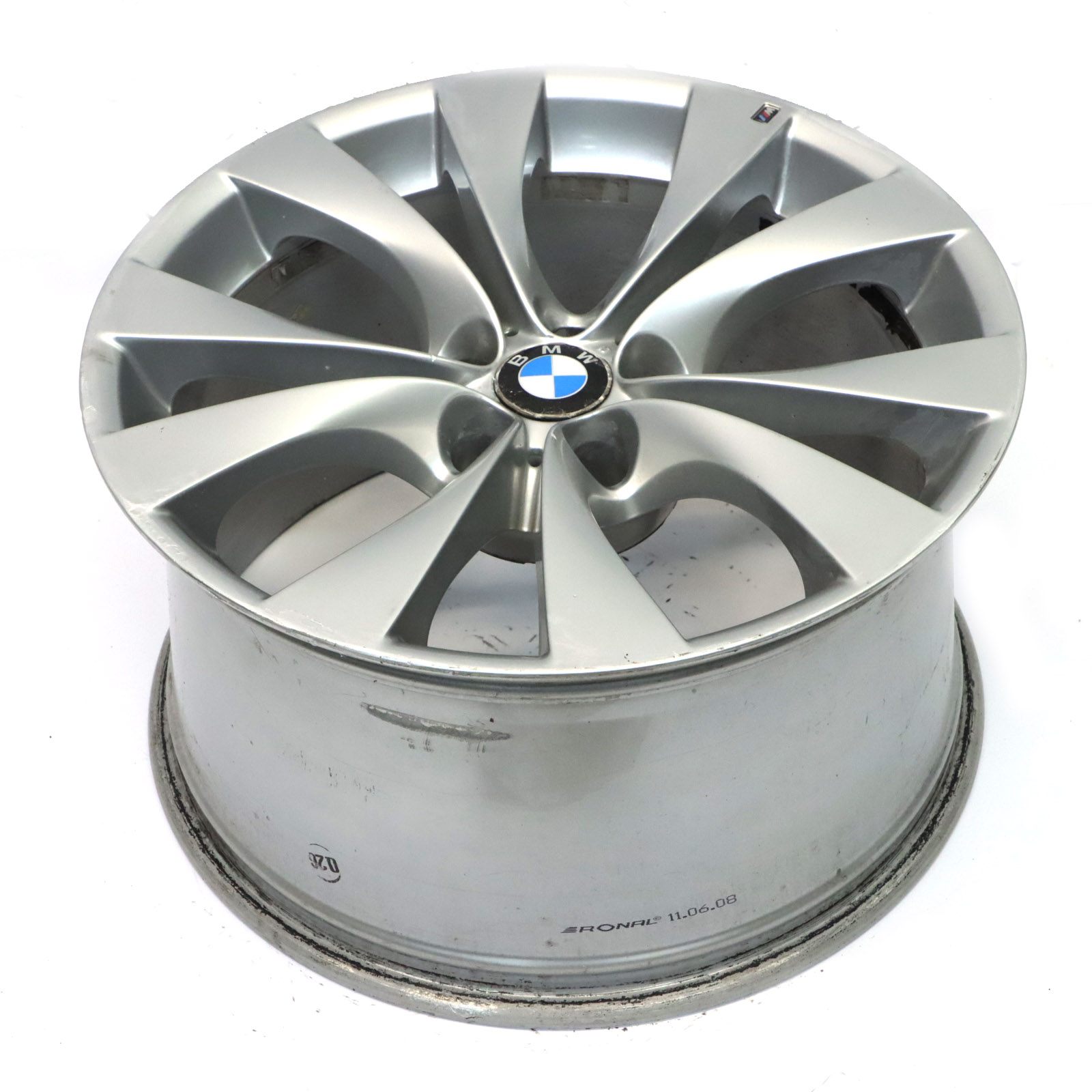 BMW X5 E70 Silver Rear Wheel Alloy Rim 20" M V-spoke 227 ET:35 11J 8037350