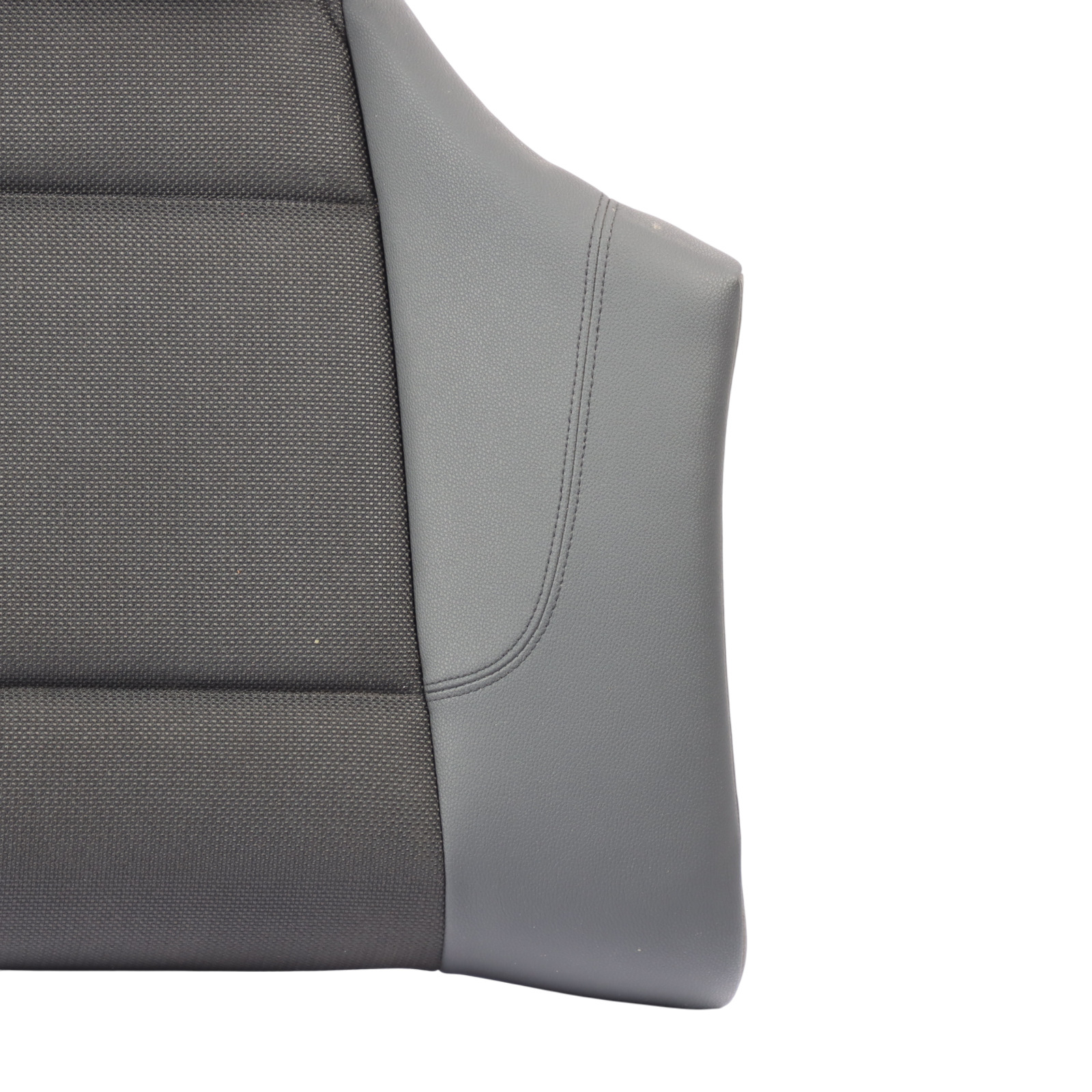 BMW E81 E82 Rear Seat Bench Couch Cloth Half Leather Sensatec Flashpoint Black