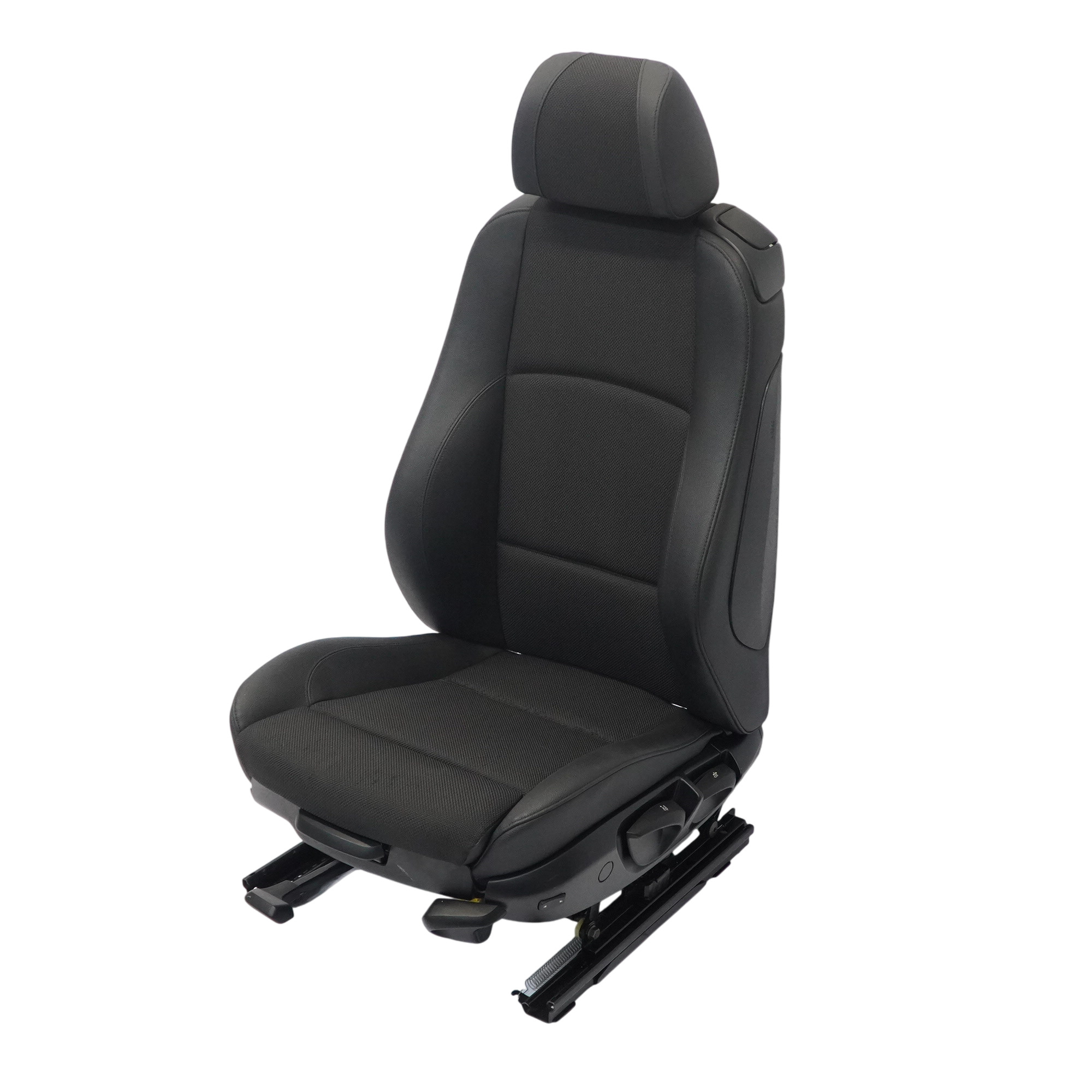 BMW E81 Sport Seat Front Left N/S Interior Cloth / Imitation Leather Black