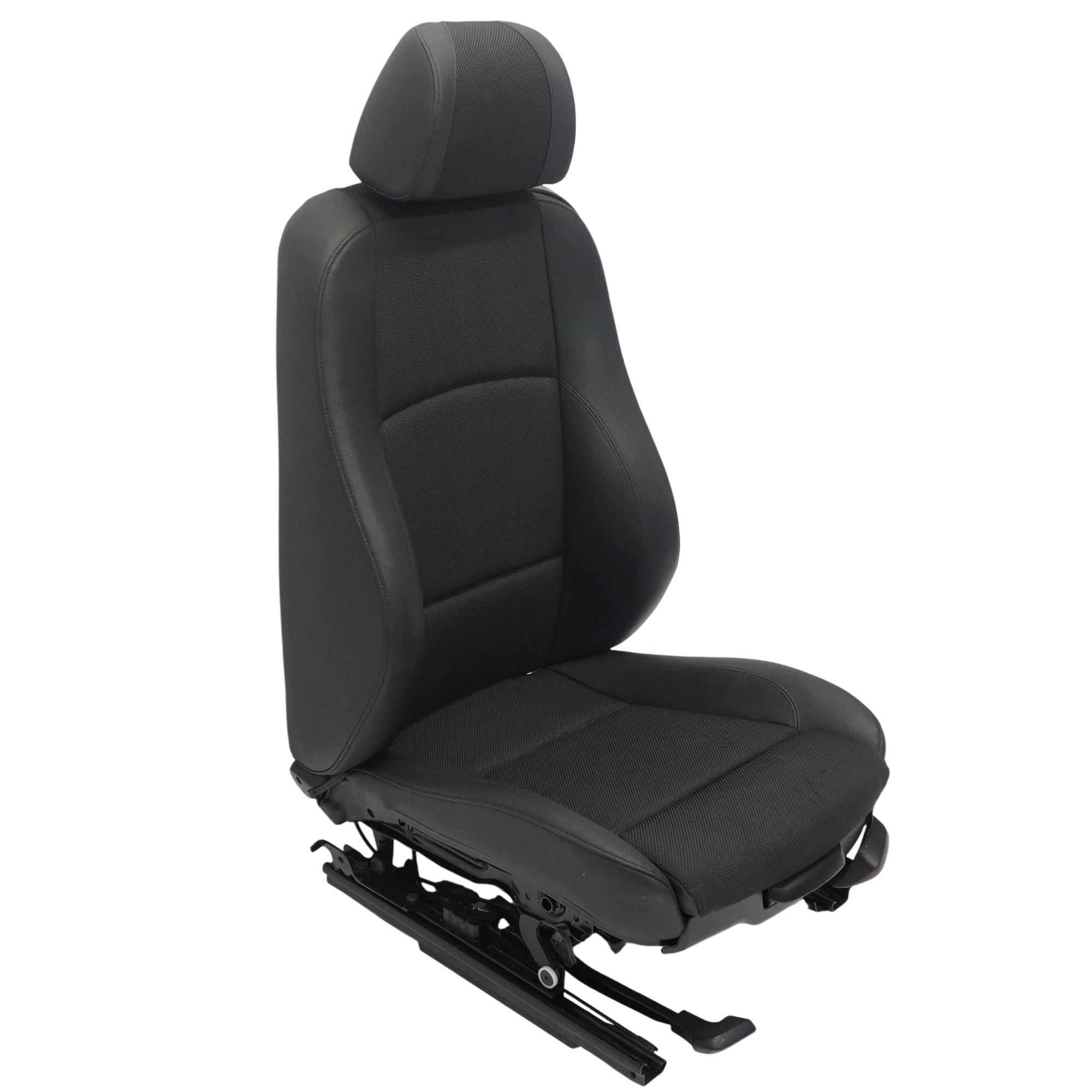 BMW E81 Sport Seat Front Left N/S Interior Cloth / Imitation Leather Black