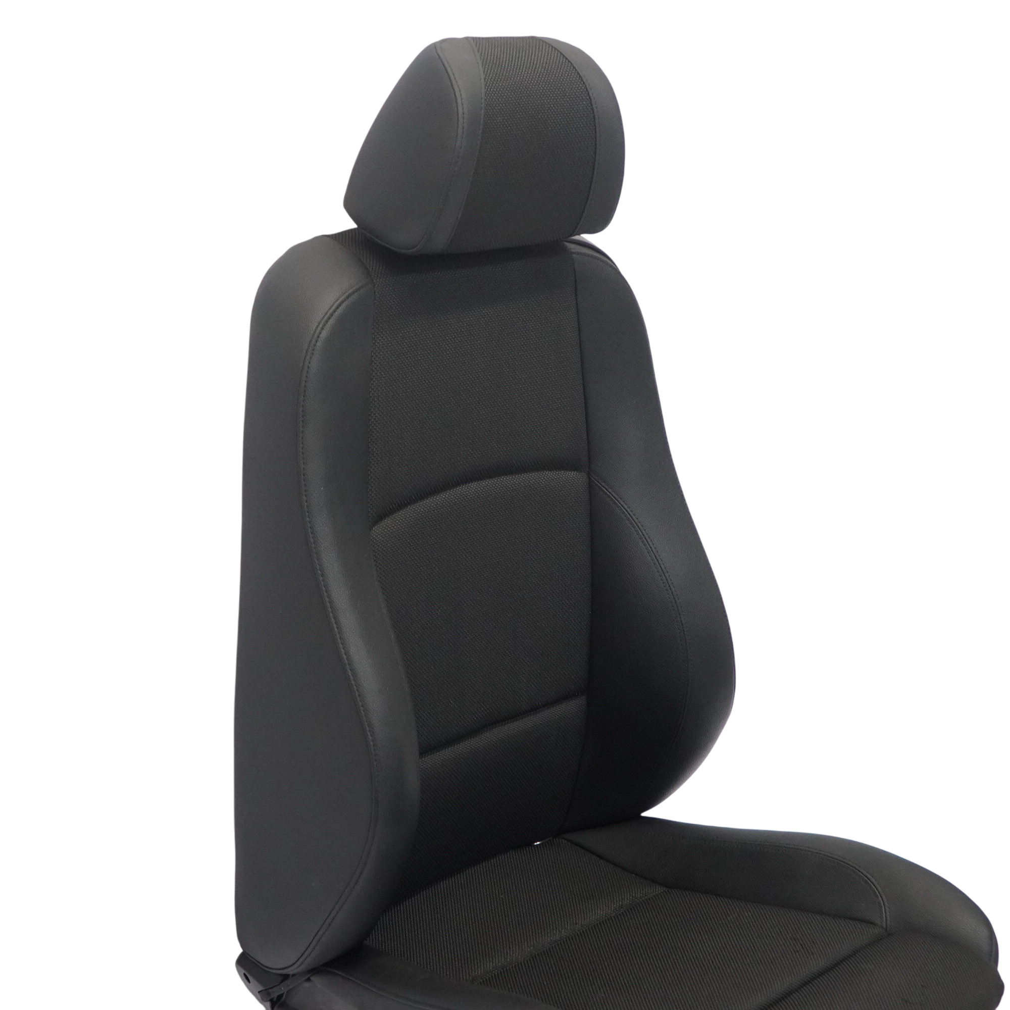 BMW E81 Sport Seat Front Left N/S Interior Cloth / Imitation Leather Black