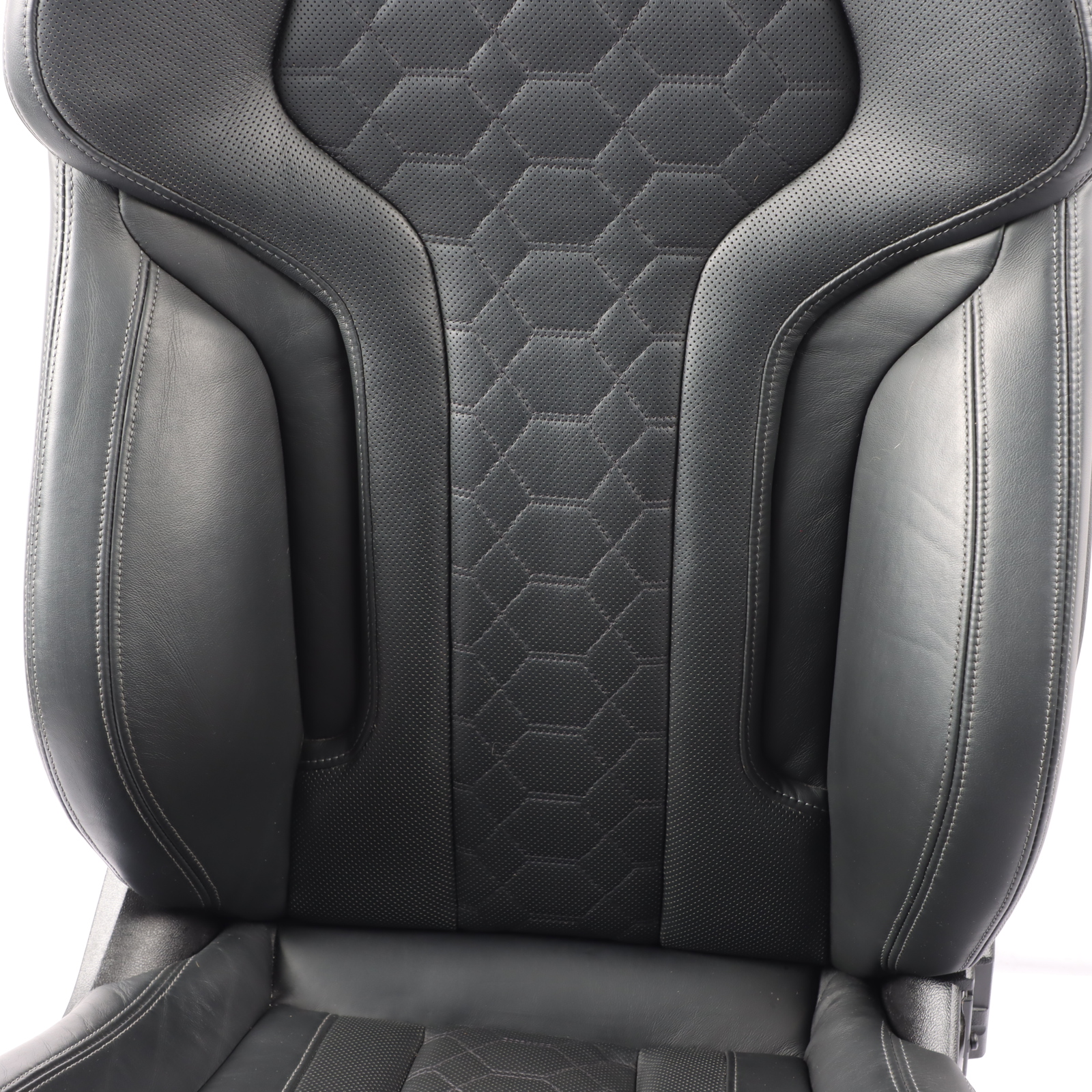 BMW X4 M F98 Sport Seat Front Right O/S Interior Heated Leather Merino Black