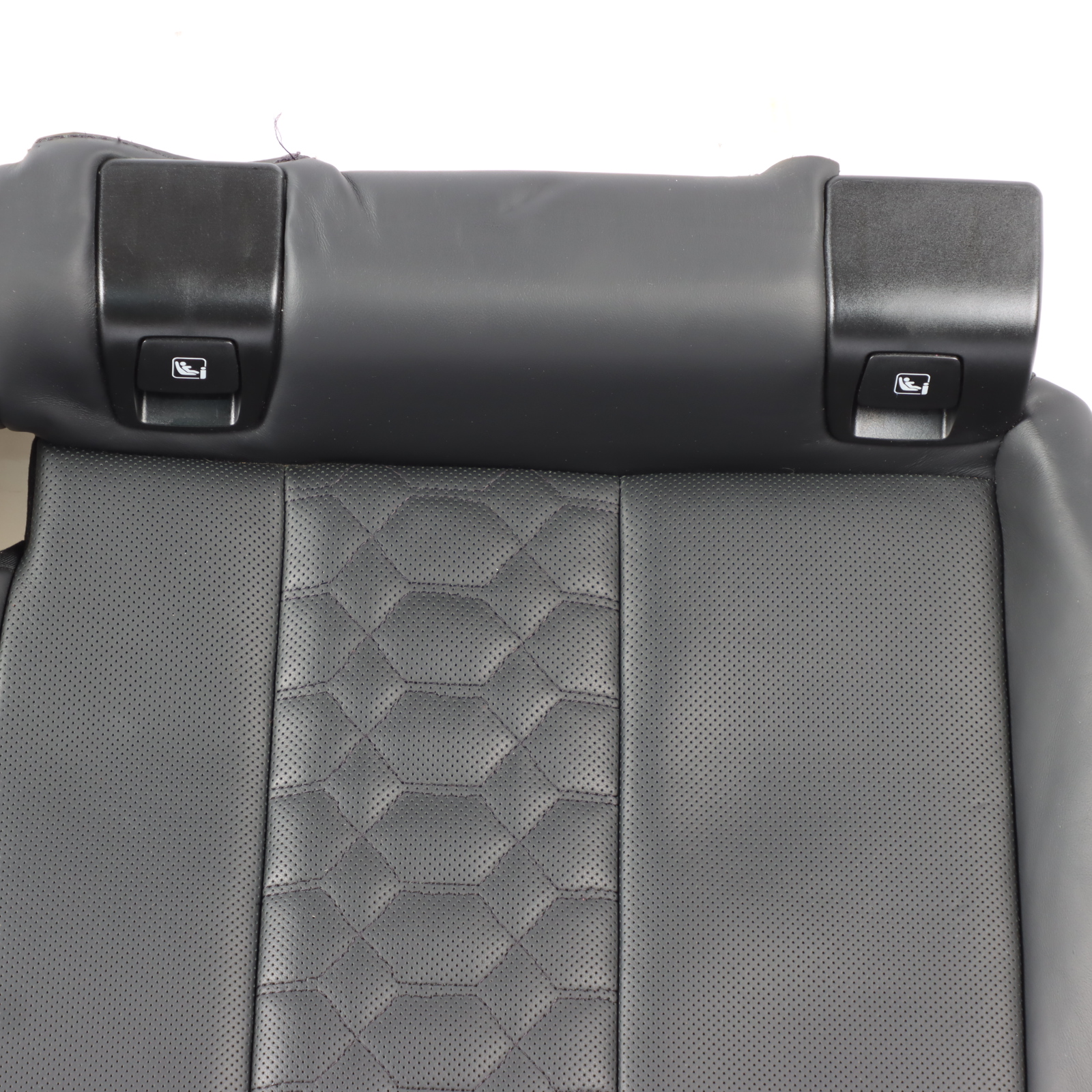 BMW X4 M F98 Seat Bench Rear Couch Sofa Covering Leather Merino Black