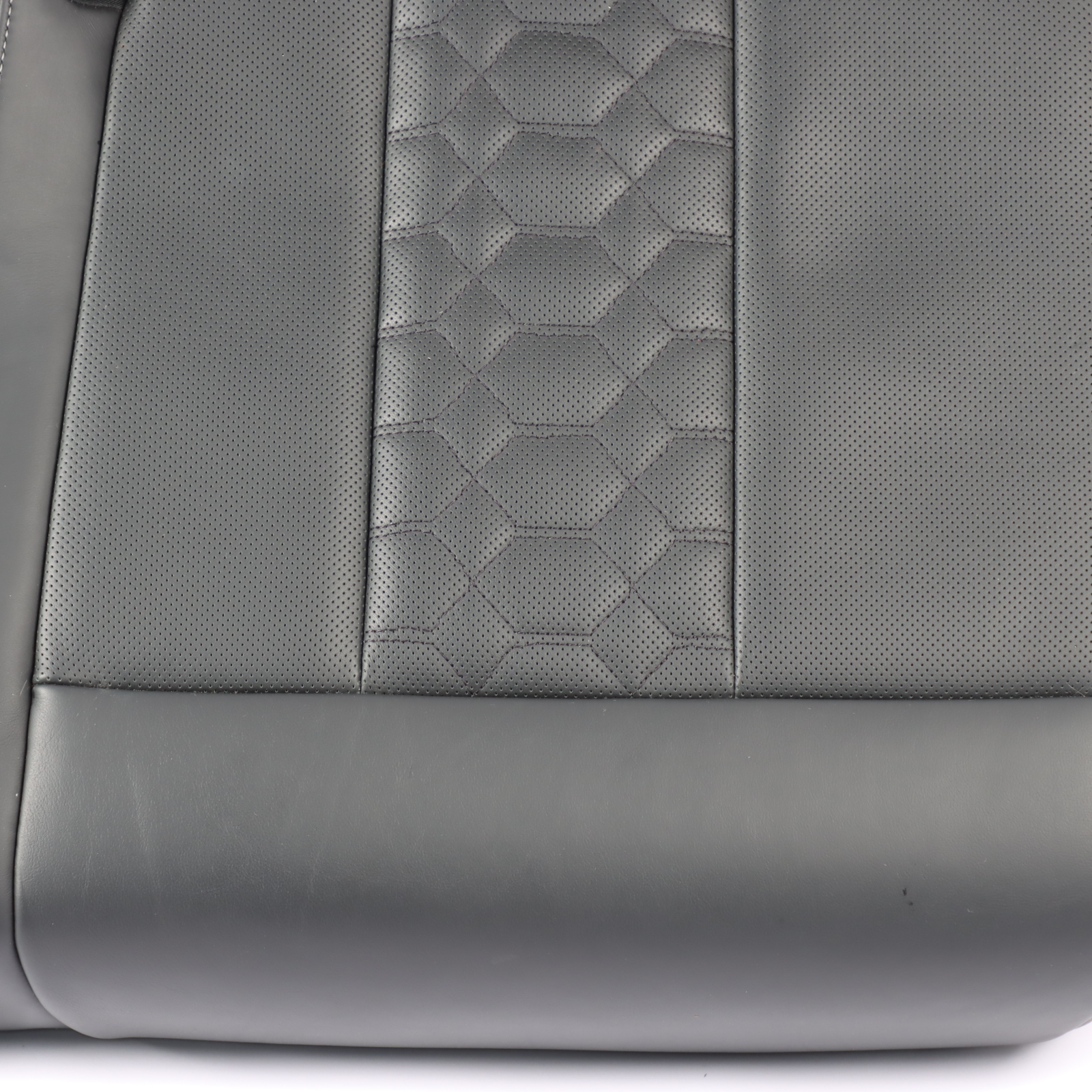 BMW X4 M F98 Seat Bench Rear Couch Sofa Covering Leather Merino Black