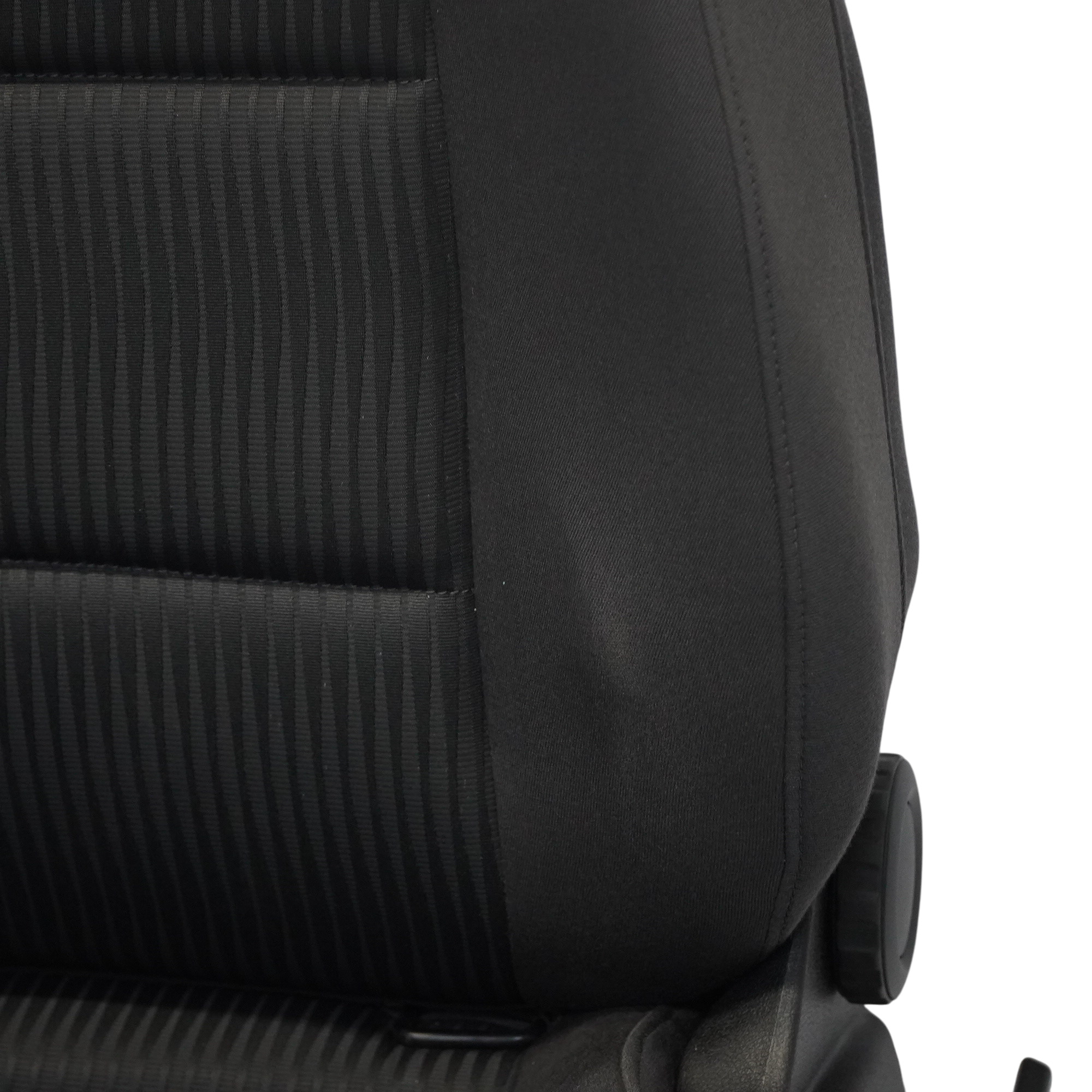 Audi A4 B8 Front Seat Left N/S Interior Cloth Fabric Black Soul