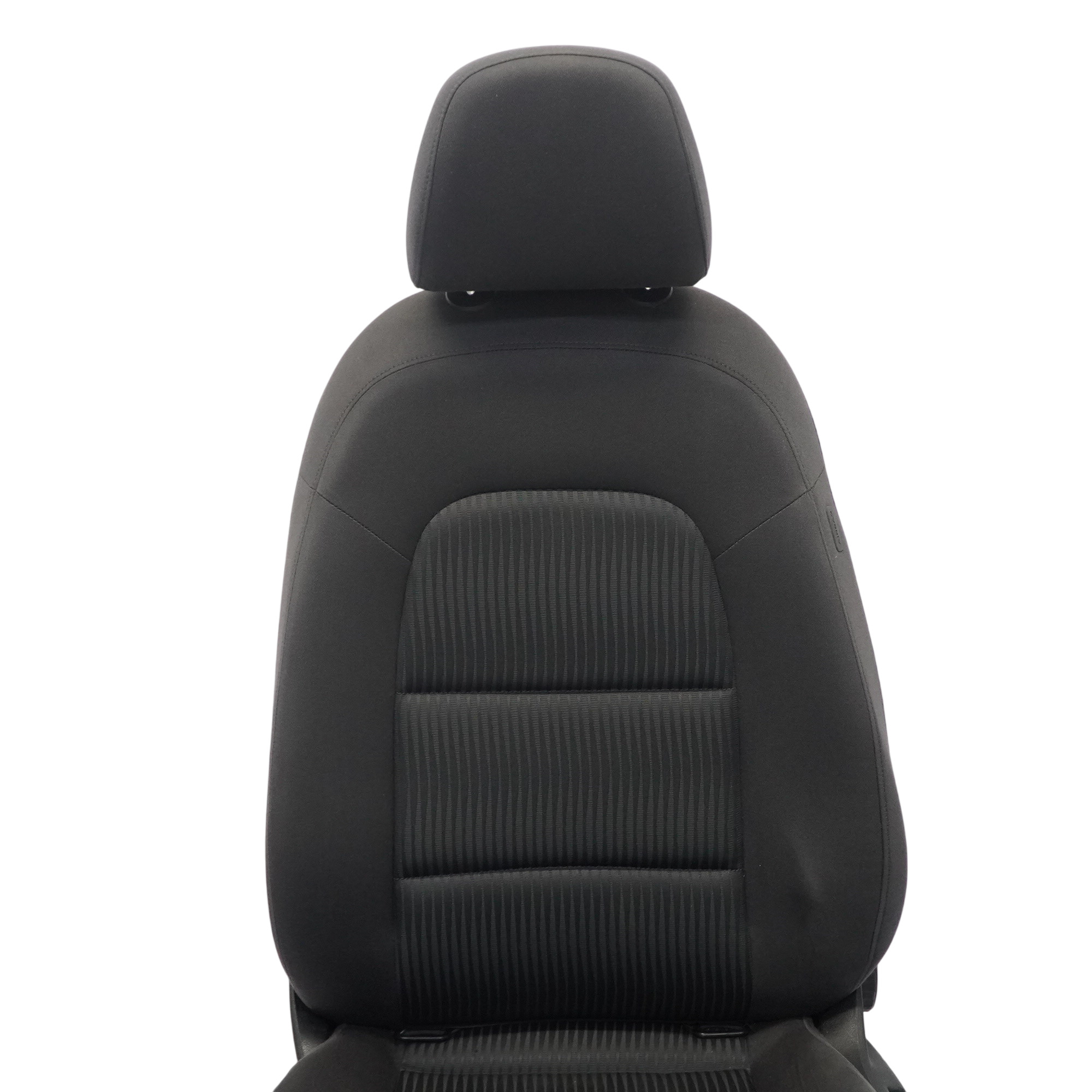 Audi A4 B8 Front Seat Left N/S Interior Cloth Fabric Black Soul