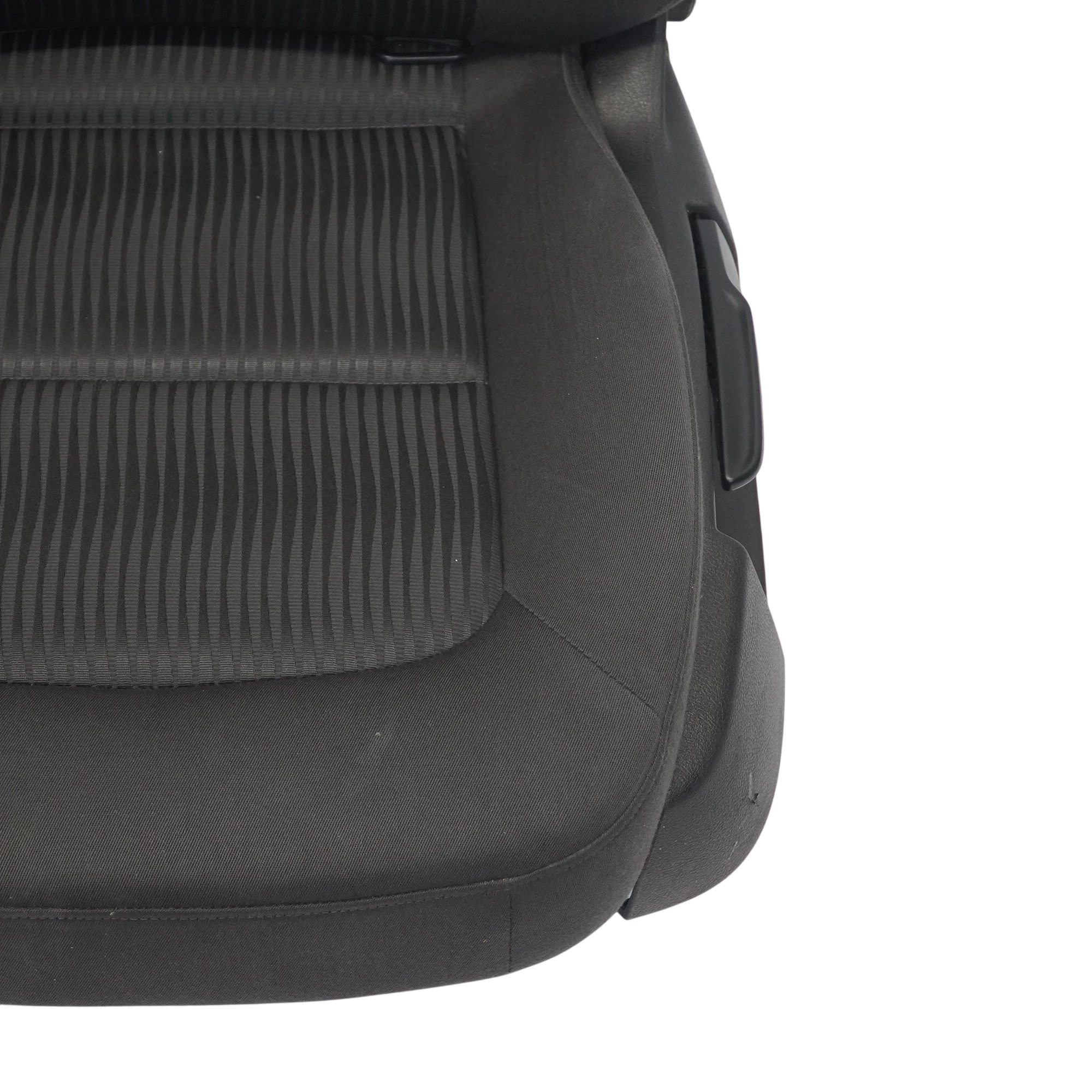 Audi A4 B8 Front Seat Left N/S Interior Cloth Fabric Black Soul