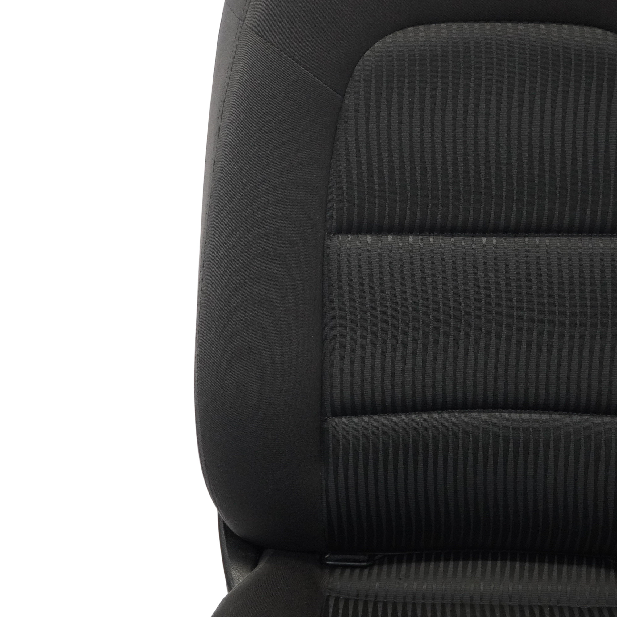 Audi A4 B8 Front Seat Left N/S Interior Cloth Fabric Black Soul