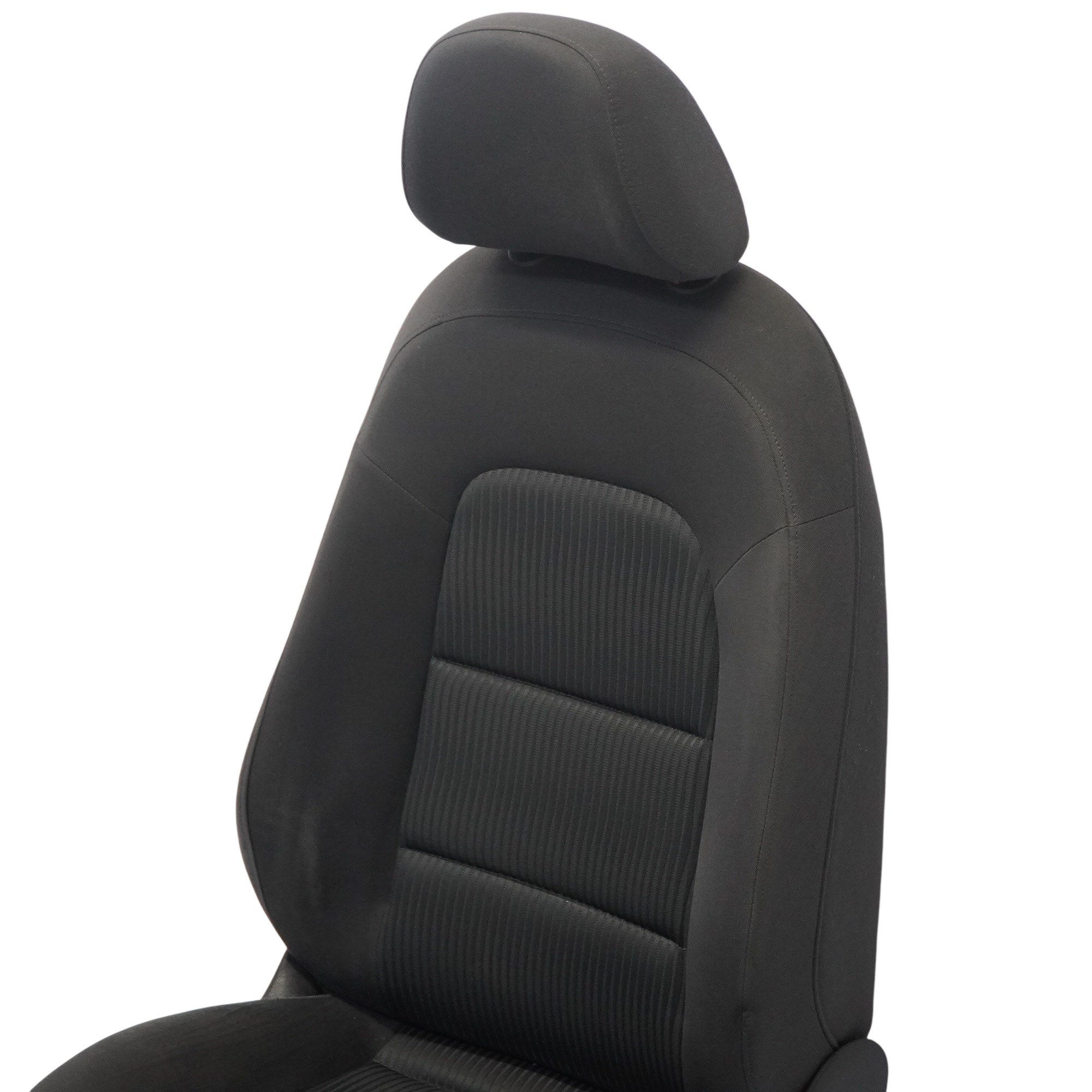 Audi A4 B8 Front Seat Right O/S Interior Cloth Fabric Black Soul