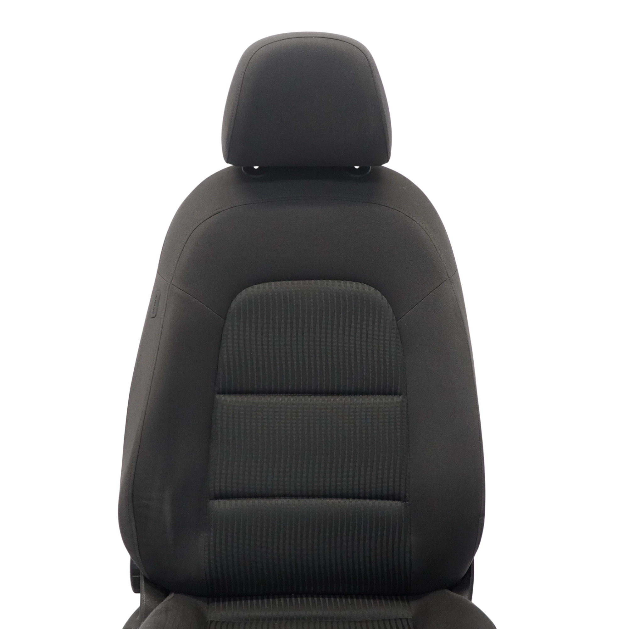 Audi A4 B8 Front Seat Right O/S Interior Cloth Fabric Black Soul