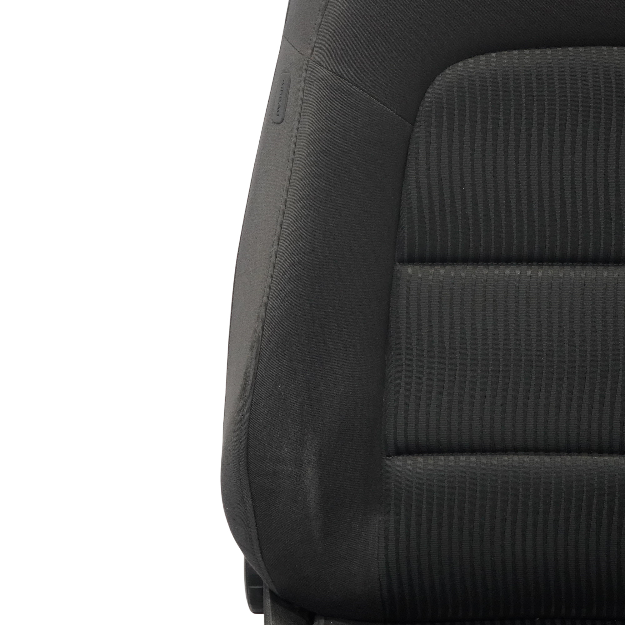 Audi A4 B8 Front Seat Right O/S Interior Cloth Fabric Black Soul