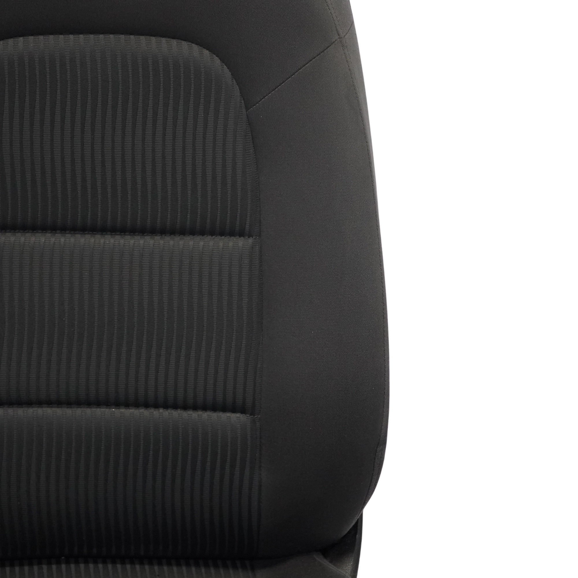 Audi A4 B8 Front Seat Right O/S Interior Cloth Fabric Black Soul