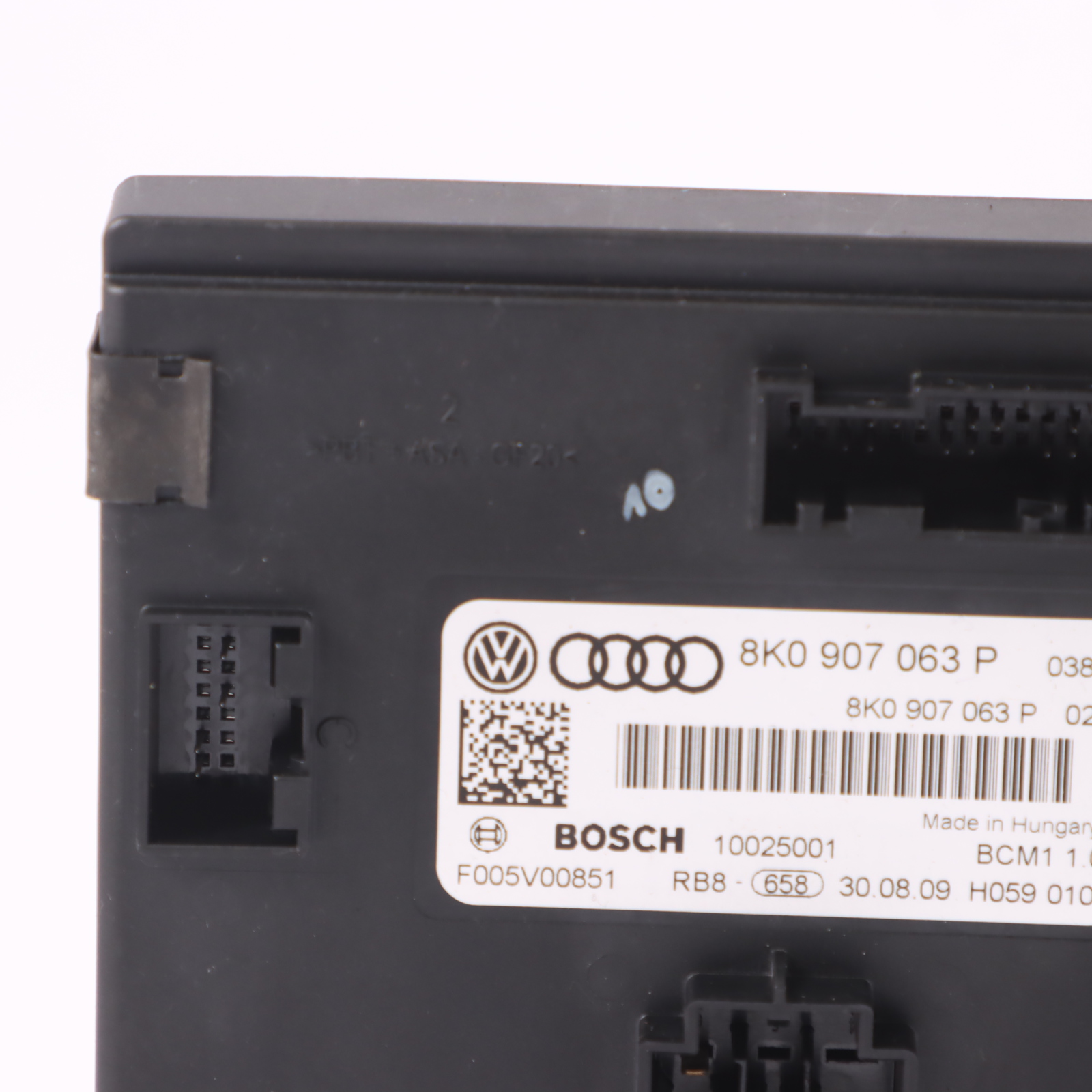 Audi A5 8T Body Comfort Control BCM Onboard Supply Module Unit ECU 8K0907063P