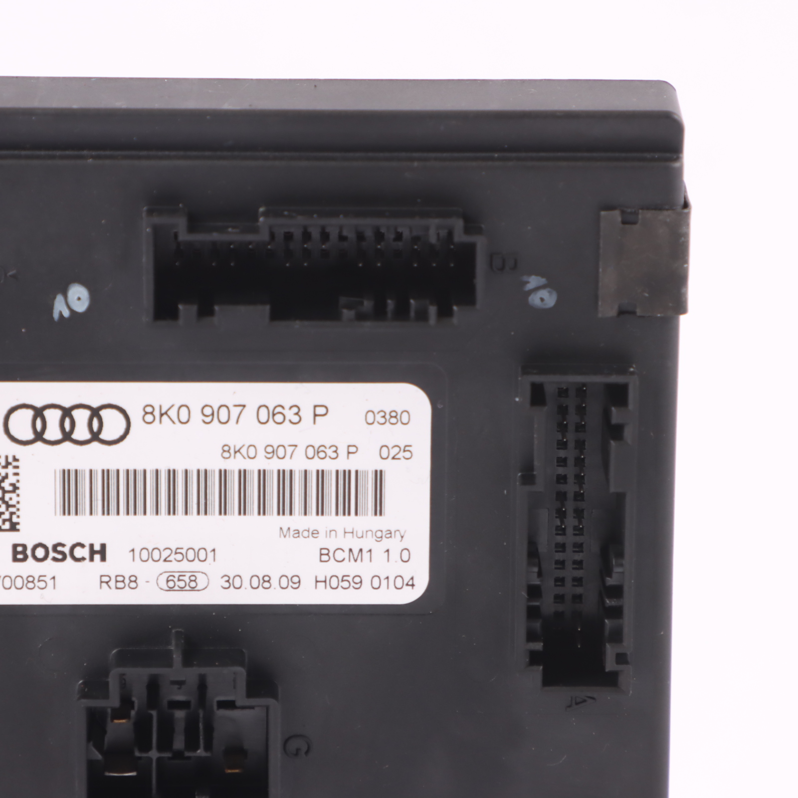 Audi A5 8T Body Comfort Control BCM Onboard Supply Module Unit ECU 8K0907063P