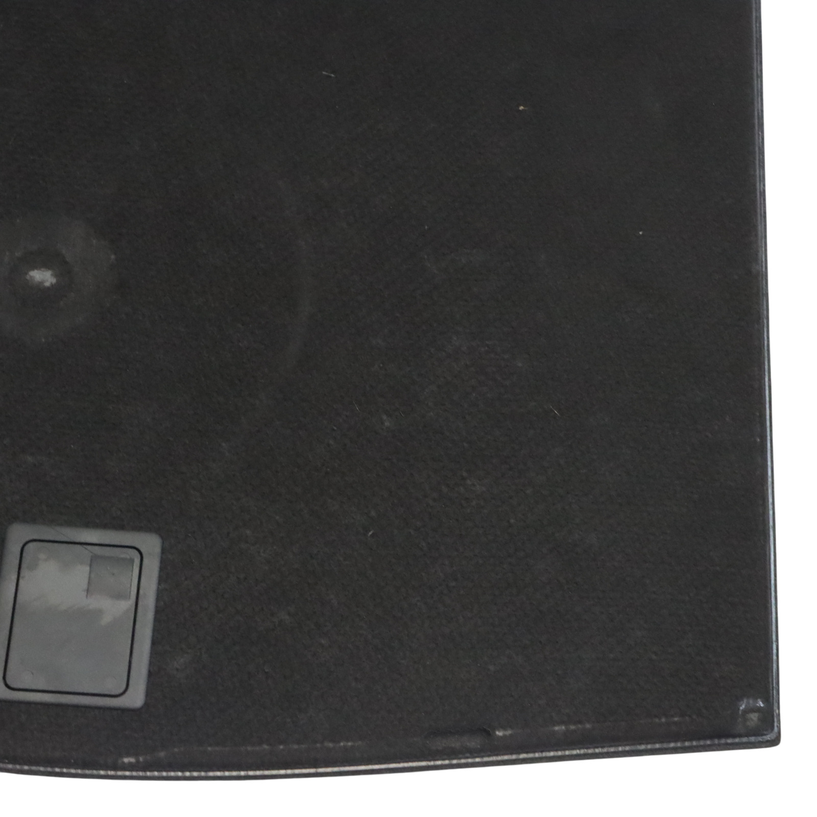 Audi A3 8P Trunk Floor Boot Panel Carpet Black Spare Wheel Cover 8P0863463